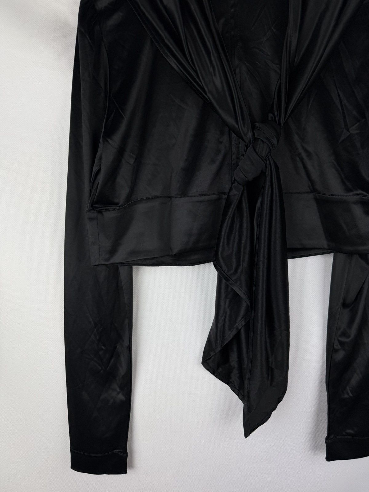 Paco Rabanne Paco Rabanne H&M Ladies Long Sleeve Buckle Top Blouse Tunic Size XXL / US 16-18 / IT 52-54 - 16 Thumbnail