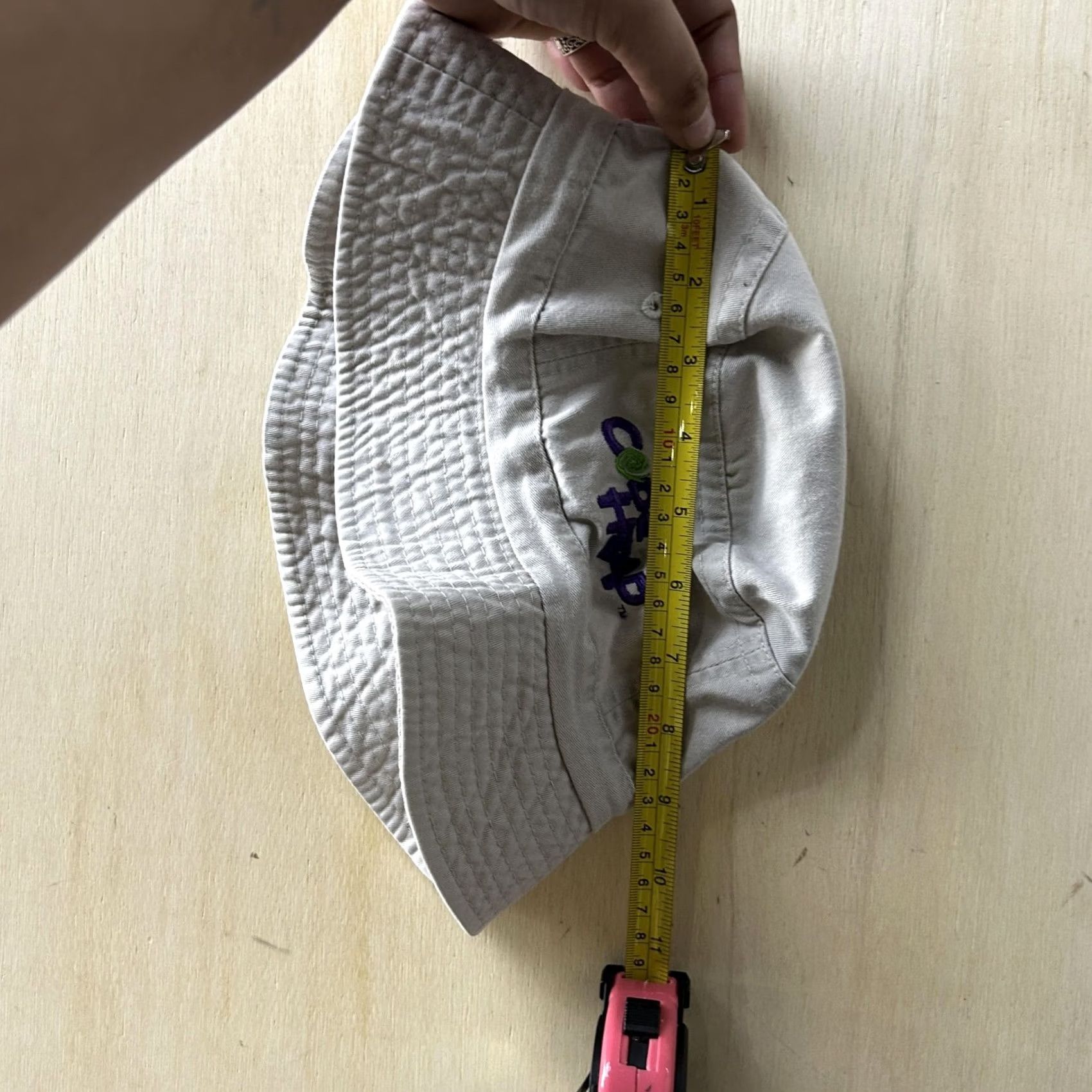 Vintage Luna Pier Hat Bucket Mens One Size Beige Breathable Packable Lightweight Size ONE SIZE - 7 Thumbnail