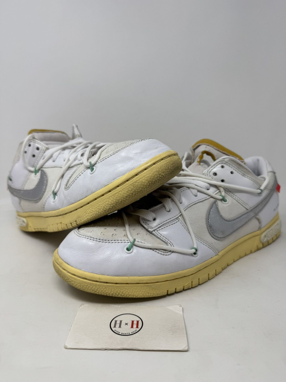 Nike Nike Dunk Low Off White Lot 01 of 50 Size US 11.5 / EU 44-45 - 1 Thumbnail