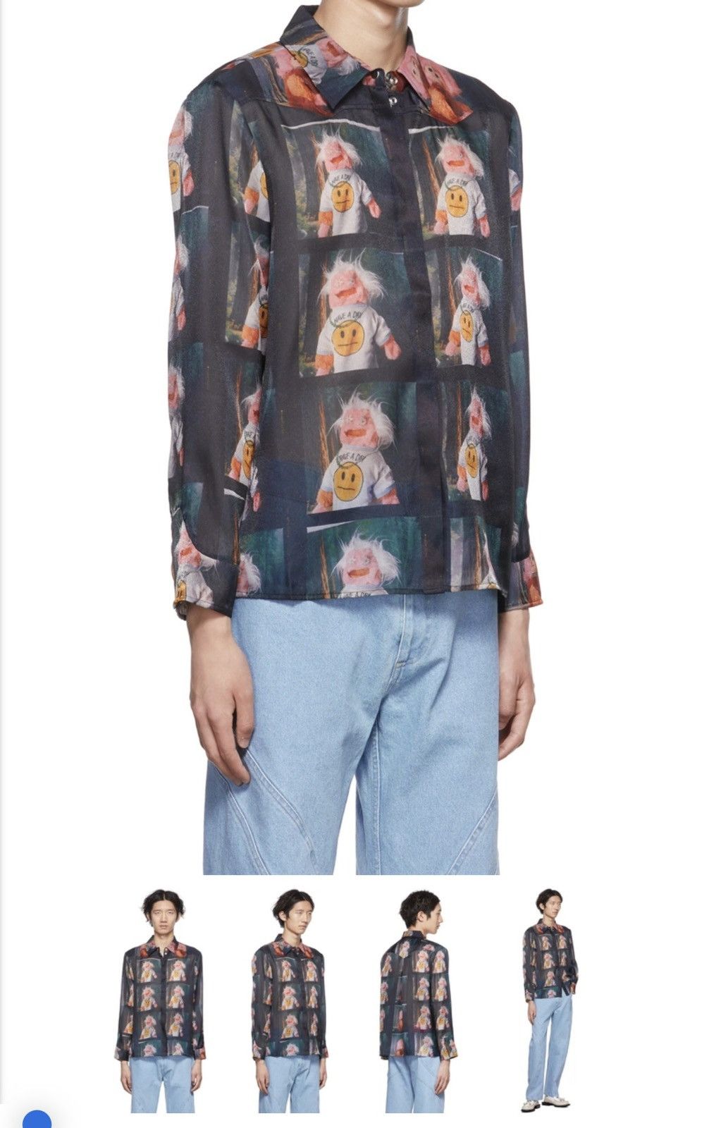 Heaven by Marc Jacobs Marc Jacobs Heaven Black Wagon Girl Shirt Size US M / EU 48-50 / 2 - 6 Thumbnail