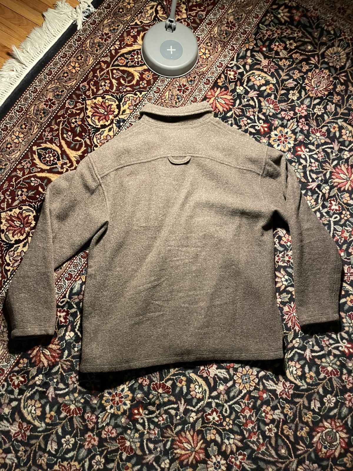 RIER RIER X MONOCLE Fleece Overshirt - Hazelnut Size US M / EU 48-50 / 2 - 2 Thumbnail