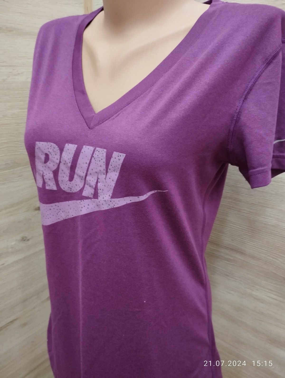 Nike Women’s Nike Running Dri-Fit T-Shirt Top Size S / US 4 / IT 40 - 2 Thumbnail