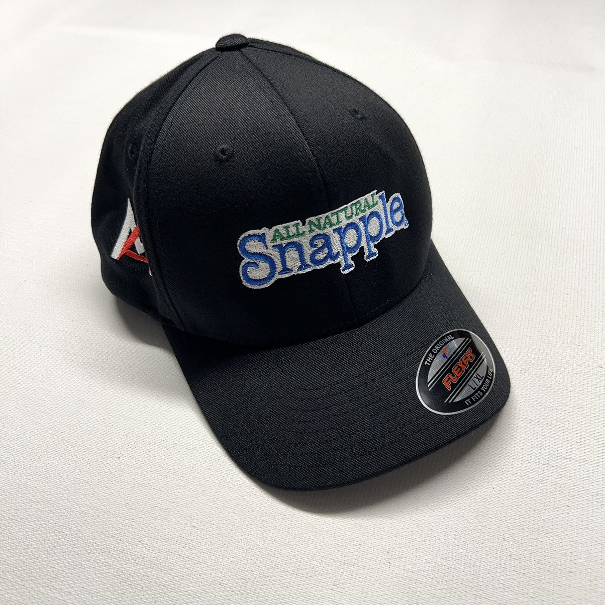 NASCAR × Yupong Snapple Andretti Hat Black Flexfit Cap Racing Cars NASCAR Size ONE SIZE - 1 Thumbnail