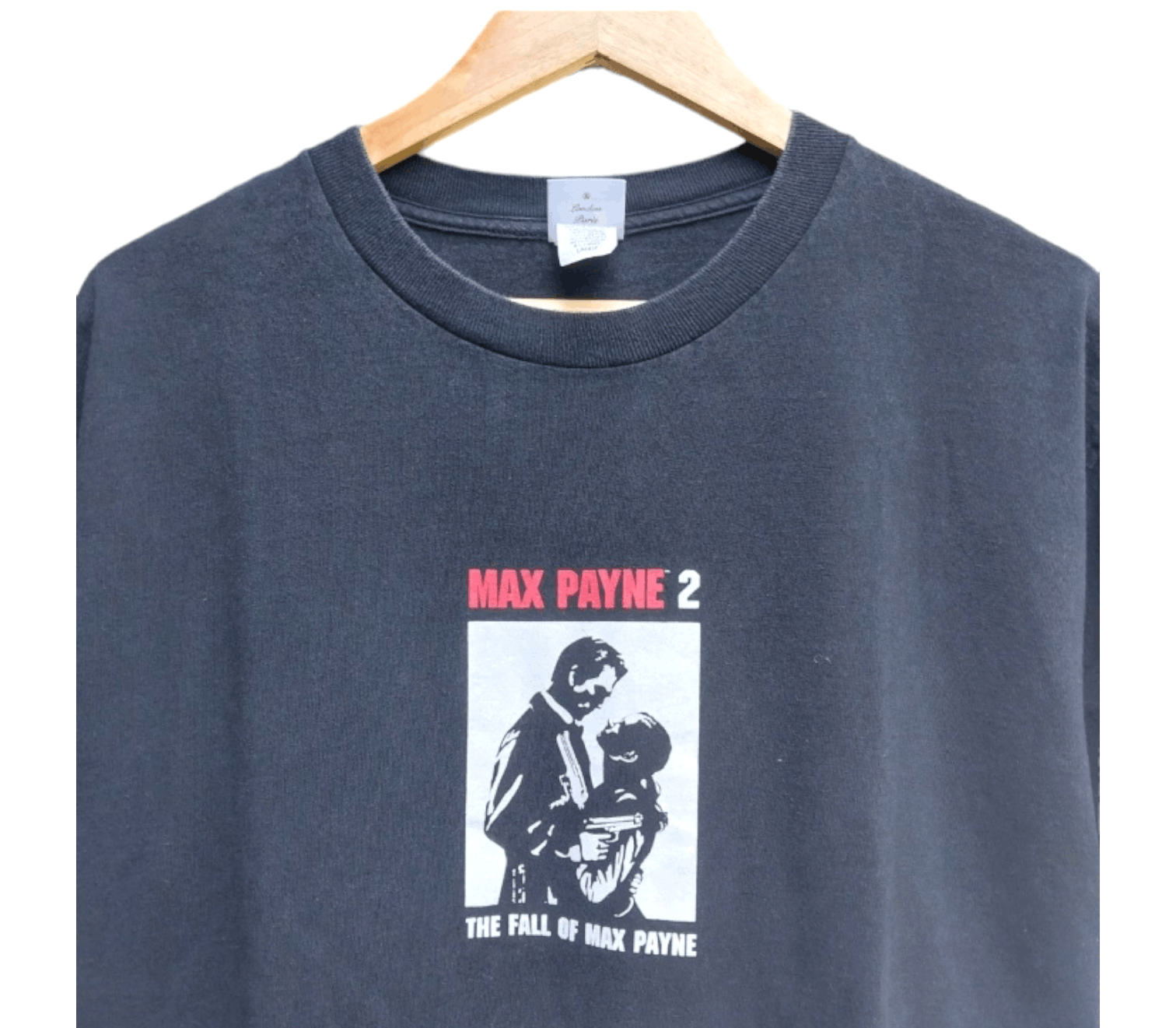 Vintage Vintage 00s Max Payne 2 Rockstar T-Shirt GTA Size US L / EU 52-54 / 3 - 2 Thumbnail