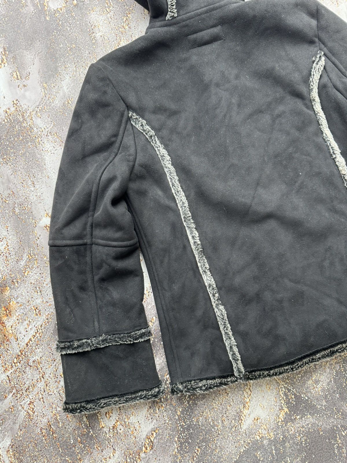 Vintage Vintage Faux Fur Hooded Jacket Size XS / US 0-2 / IT 36-38 - 8 Thumbnail