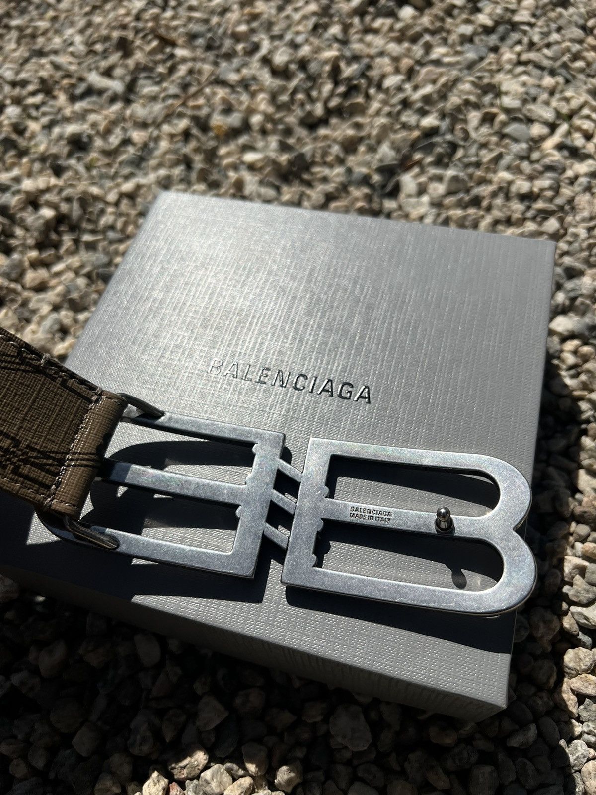 Balenciaga BB Balenciaga Belt Size 34 - 5 Thumbnail