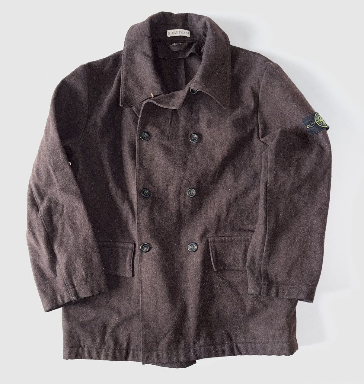 Stone Island Vintage Stone Island Sailor Wool Coat Size US L / EU 52-54 / 3 - 1 Thumbnail