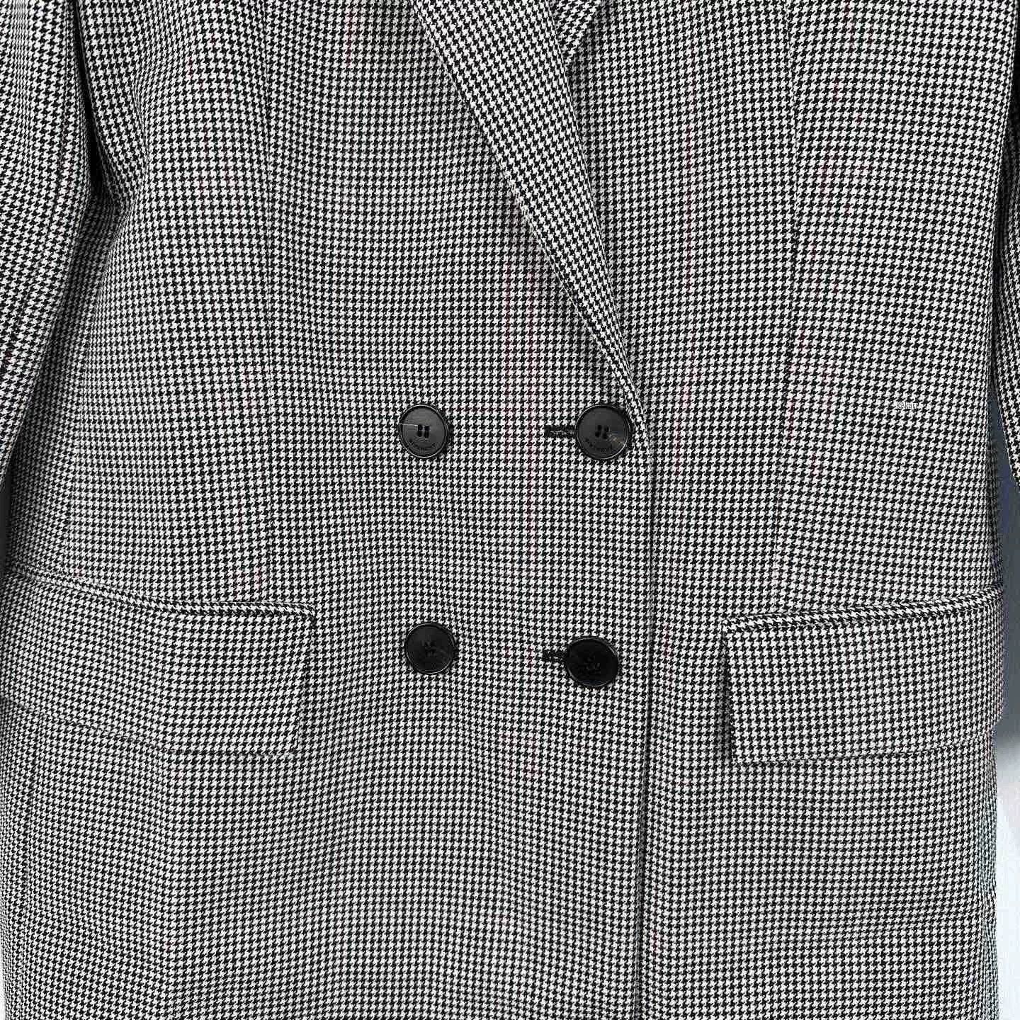 Givenchy Givenchy Checkered Blazer Size 40 Size US XXS / EU 40 - 4 Thumbnail