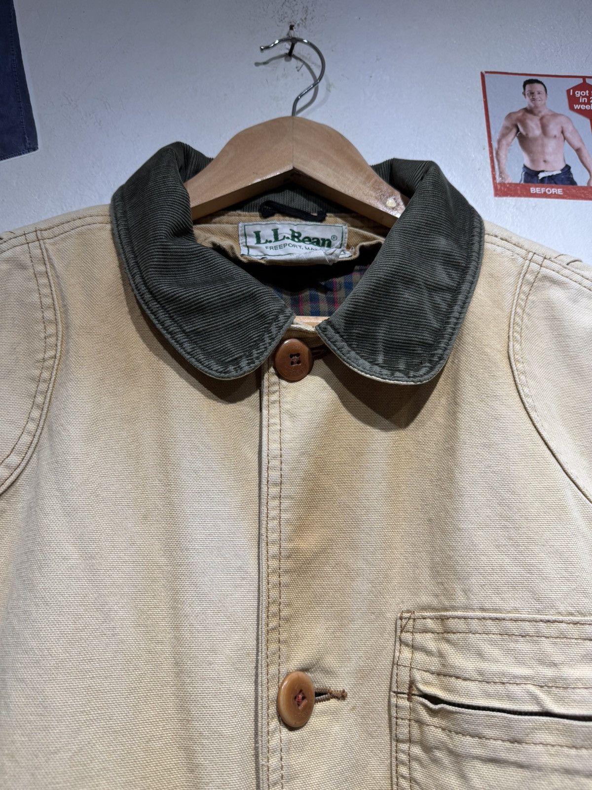 L.L. Bean Vintage 90s Ll Bean Chore jacket Size US L / EU 52-54 / 3 - 7 Thumbnail