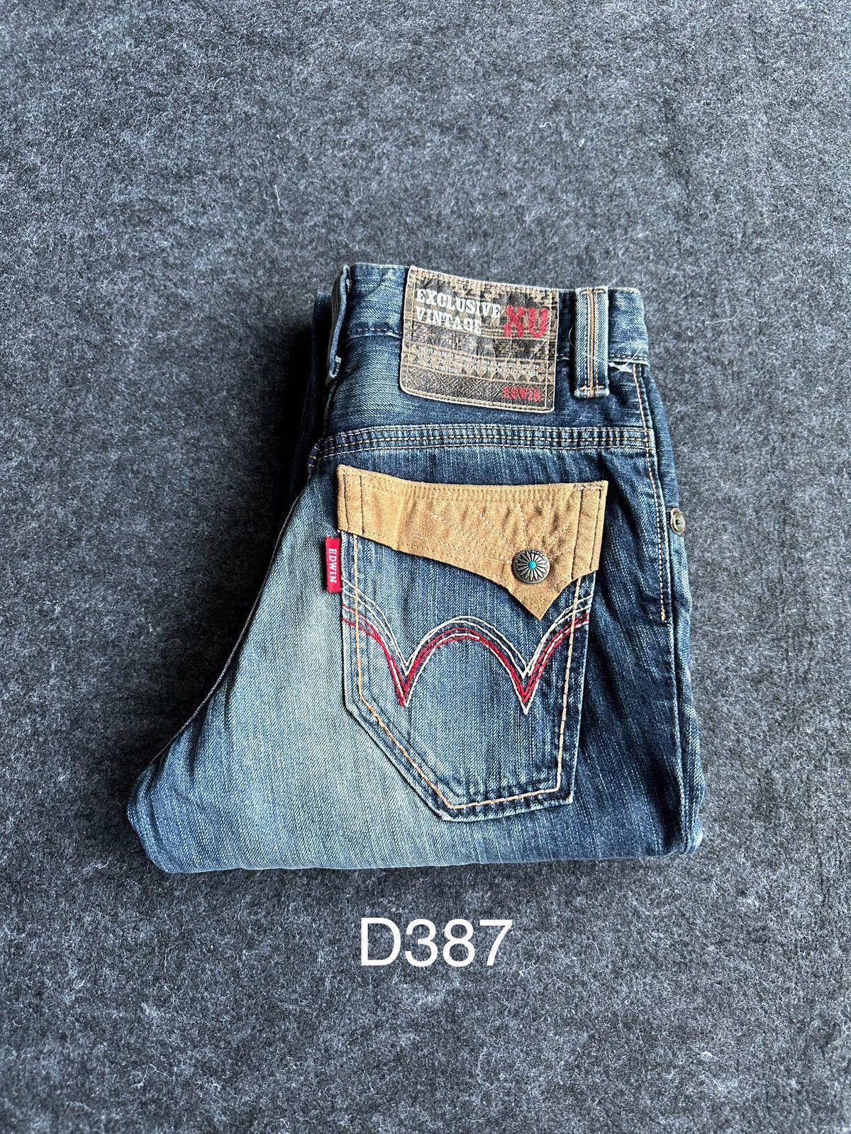Beauty Beast Edwin Exclusive Vintage Flare Stone Washed Denim D387 Size US 28 / EU 44 - 19 Thumbnail