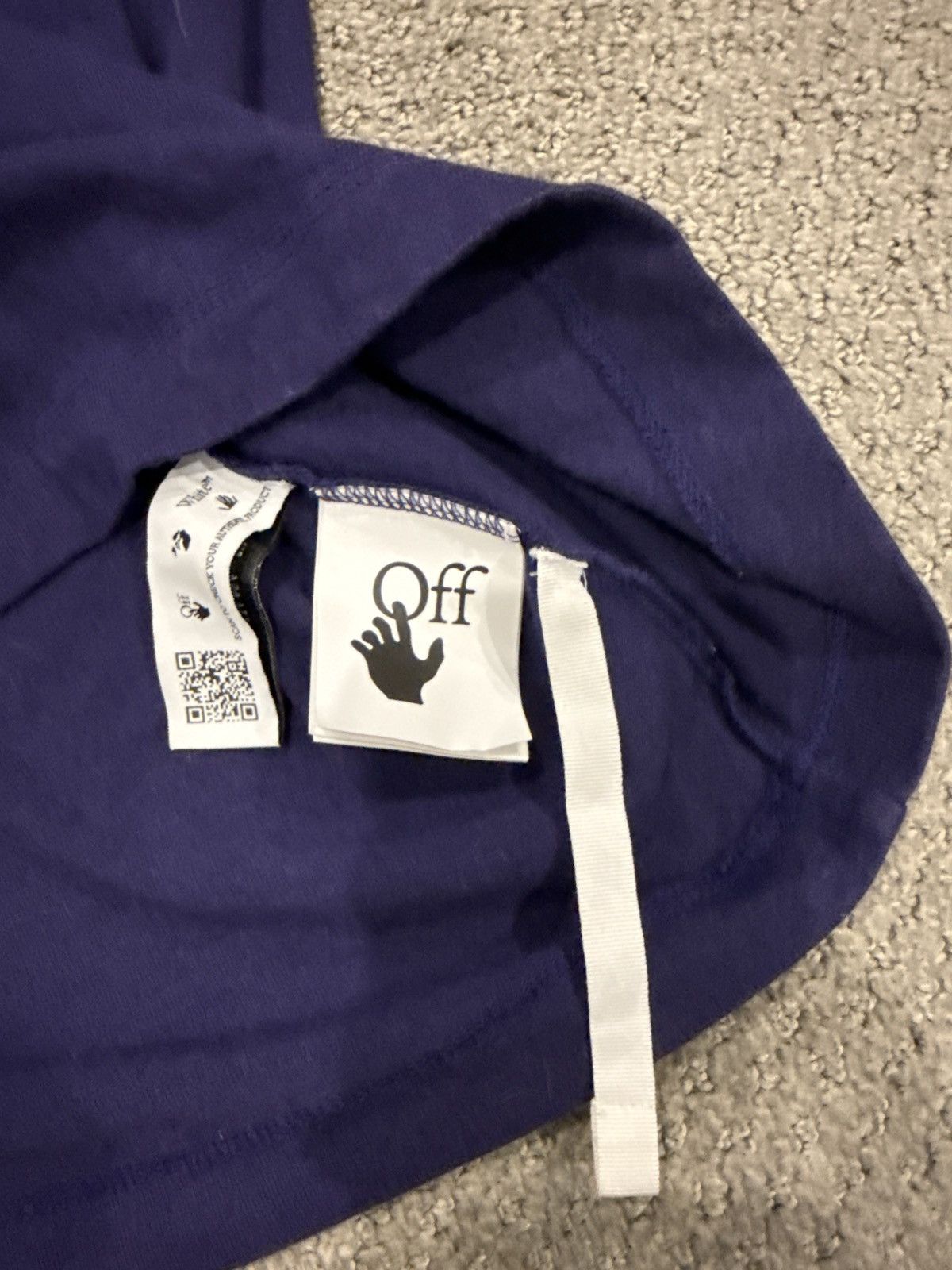 Off-White Off-white marker two tone t-shirt Size US L / EU 52-54 / 3 - 4 Thumbnail