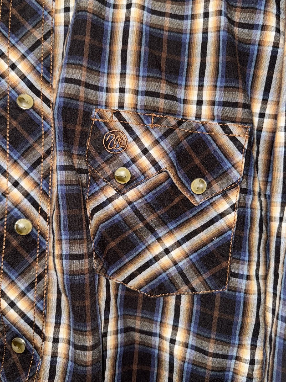 Wrangler Vintage Wrangler Pearl Snap Men’s Shirt Size US L / EU 52-54 / 3 - 4 Thumbnail