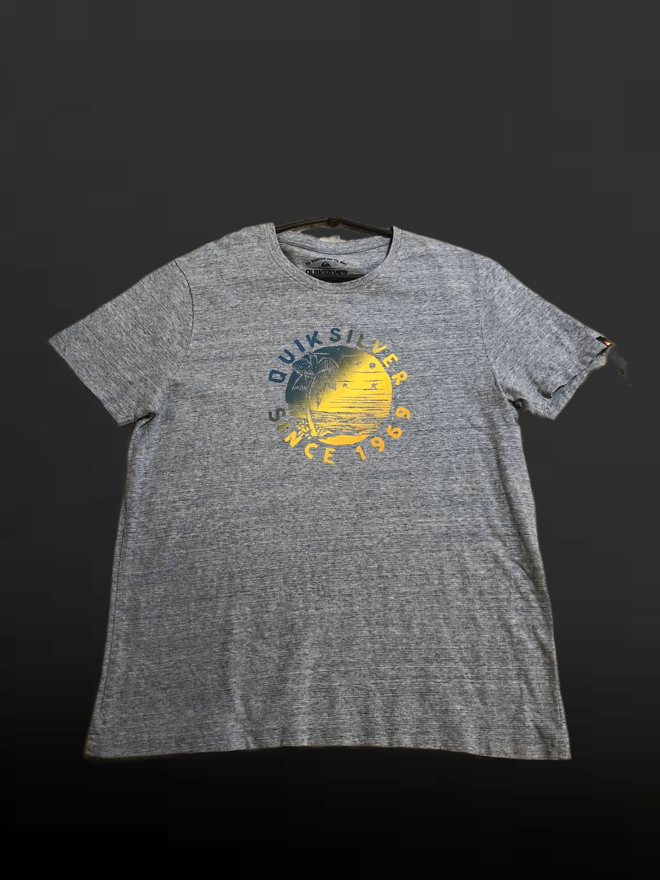 Quiksilver Vintage Y2k Quiksilver Spellout Logo tee Size US XL / EU 56 / 4 - 1 Thumbnail