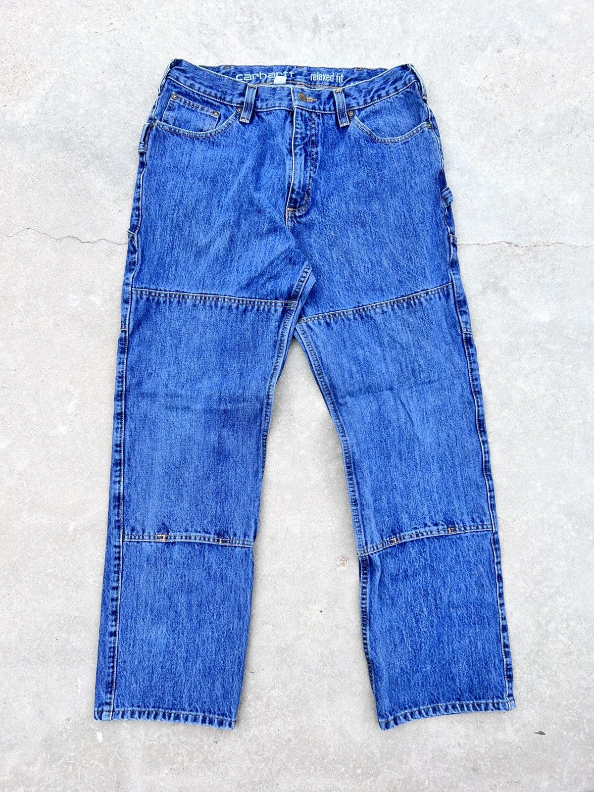 Carhartt Denim Carhartt Double Knee Pants Size US 34 / EU 50 - 1 Thumbnail