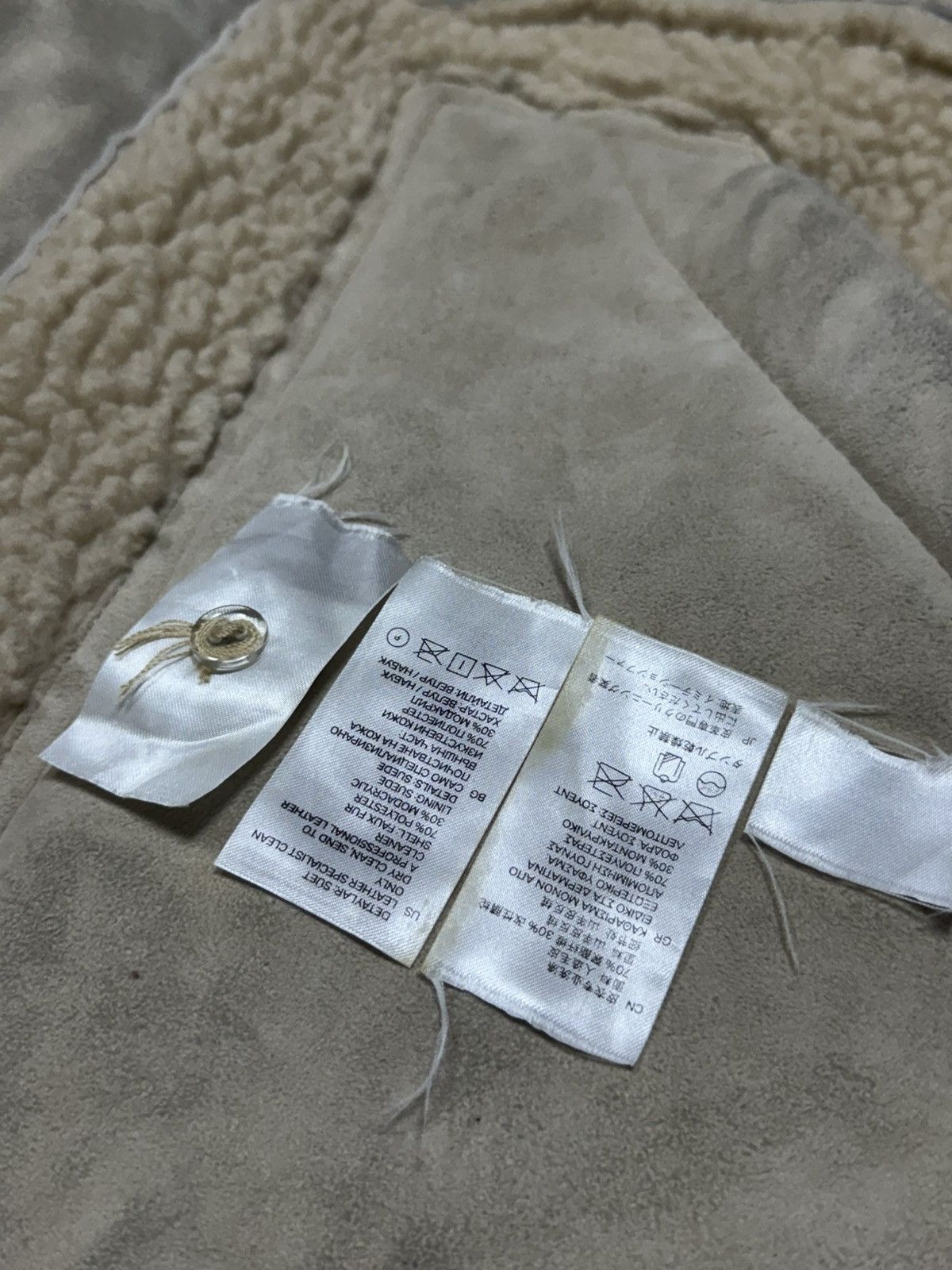 Maison Margiela Maison Margiela H&M reversed sheepskin leather coat jacket Size US S / EU 44-46 / 1 - 8 Thumbnail