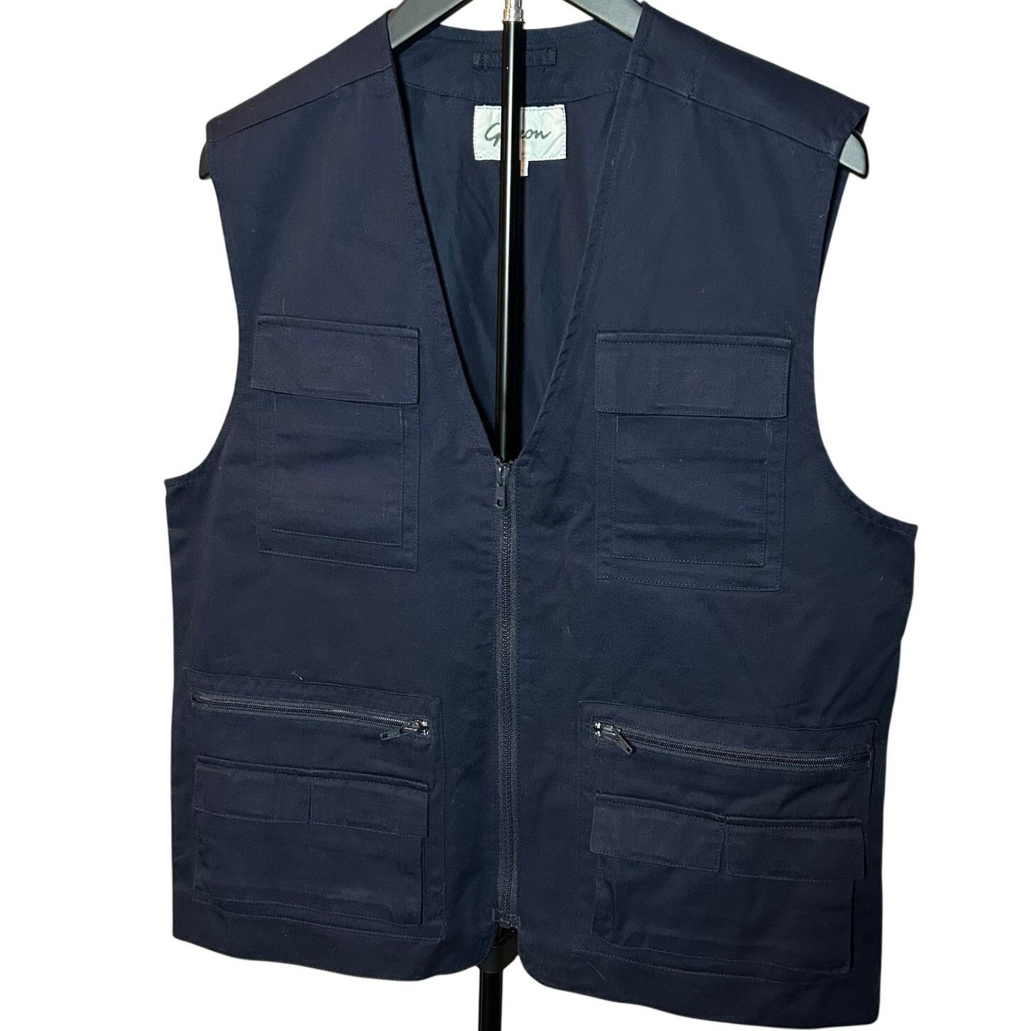 Vintage Vintage Gerzon Navy Technical Utility Multi-Pocket Vest Size US S / EU 44-46 / 1 - 14 Thumbnail