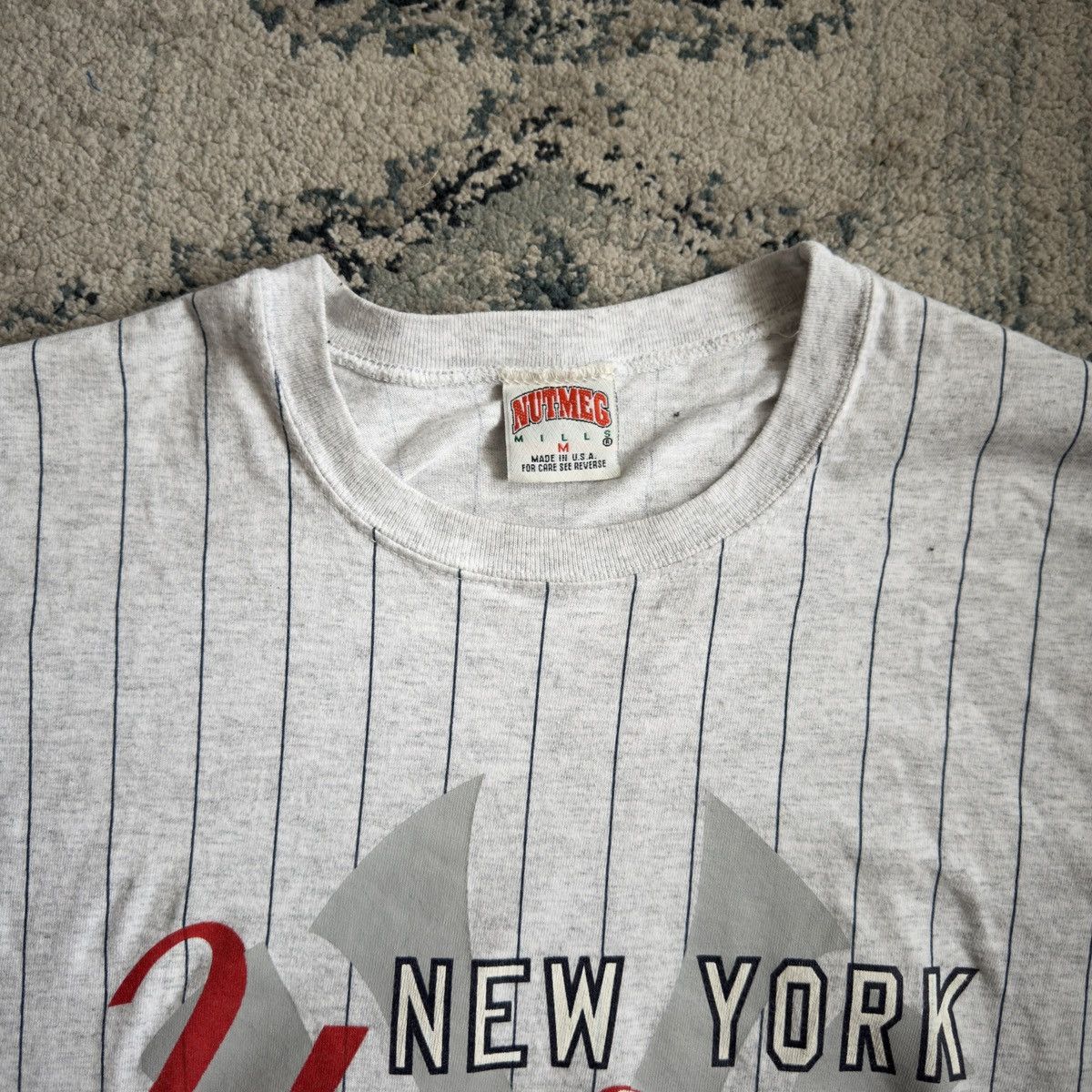 New York Yankees × Vintage Made in USA Vintage New York Yankees Tee Size US XXS / EU 40 - 3 Thumbnail