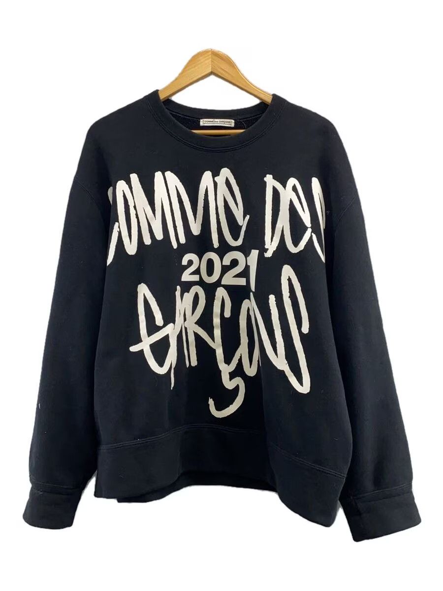 Comme des Garcons 2021 Graffiti Logo Sweatshirt Size US M / EU 48-50 / 2 - 1 Thumbnail