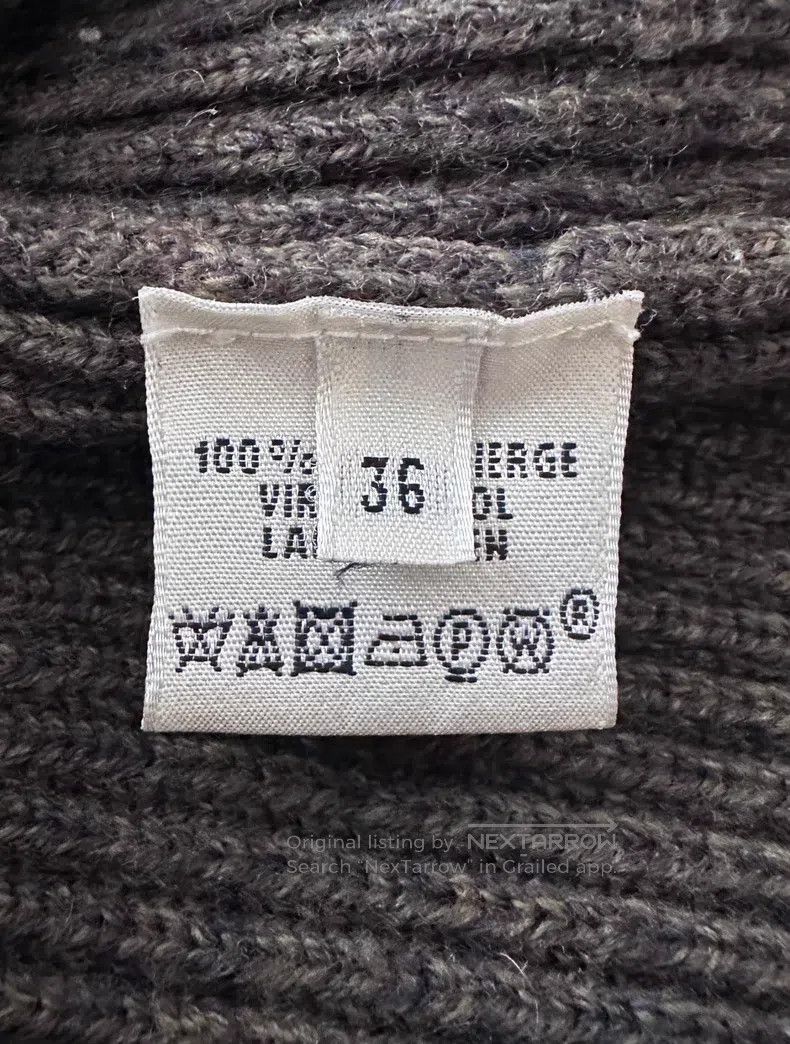 Hermes Hermes Cashmere Knit V-Neck Sweater, Brown Green Size XS / US 0-2 / IT 36-38 - 9 Thumbnail