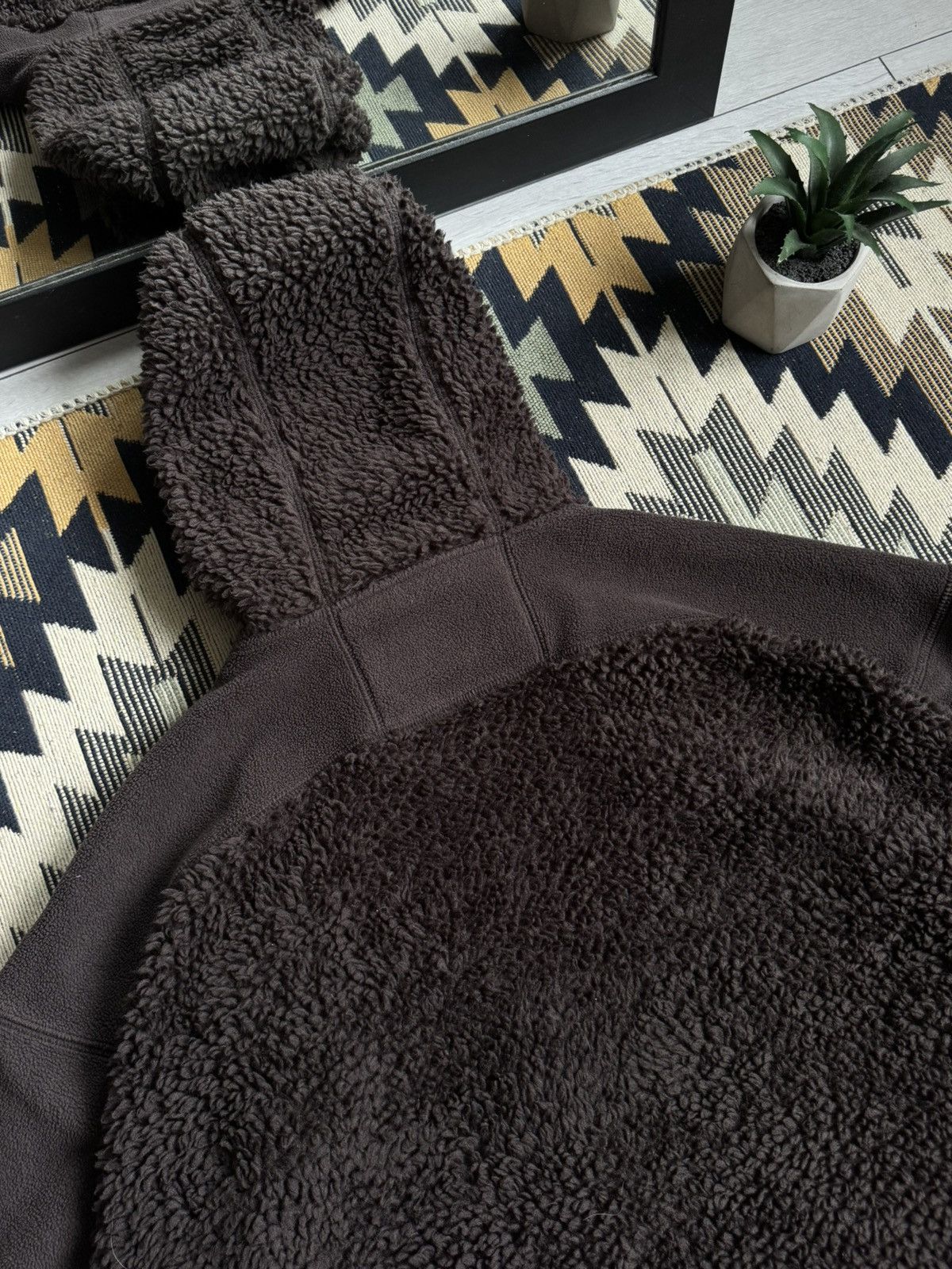 Uniqlo × White Mountaineering Uniqlo X White Mountaineering Zip Fleece Sherpa Size US L / EU 52-54 / 3 - 10 Thumbnail