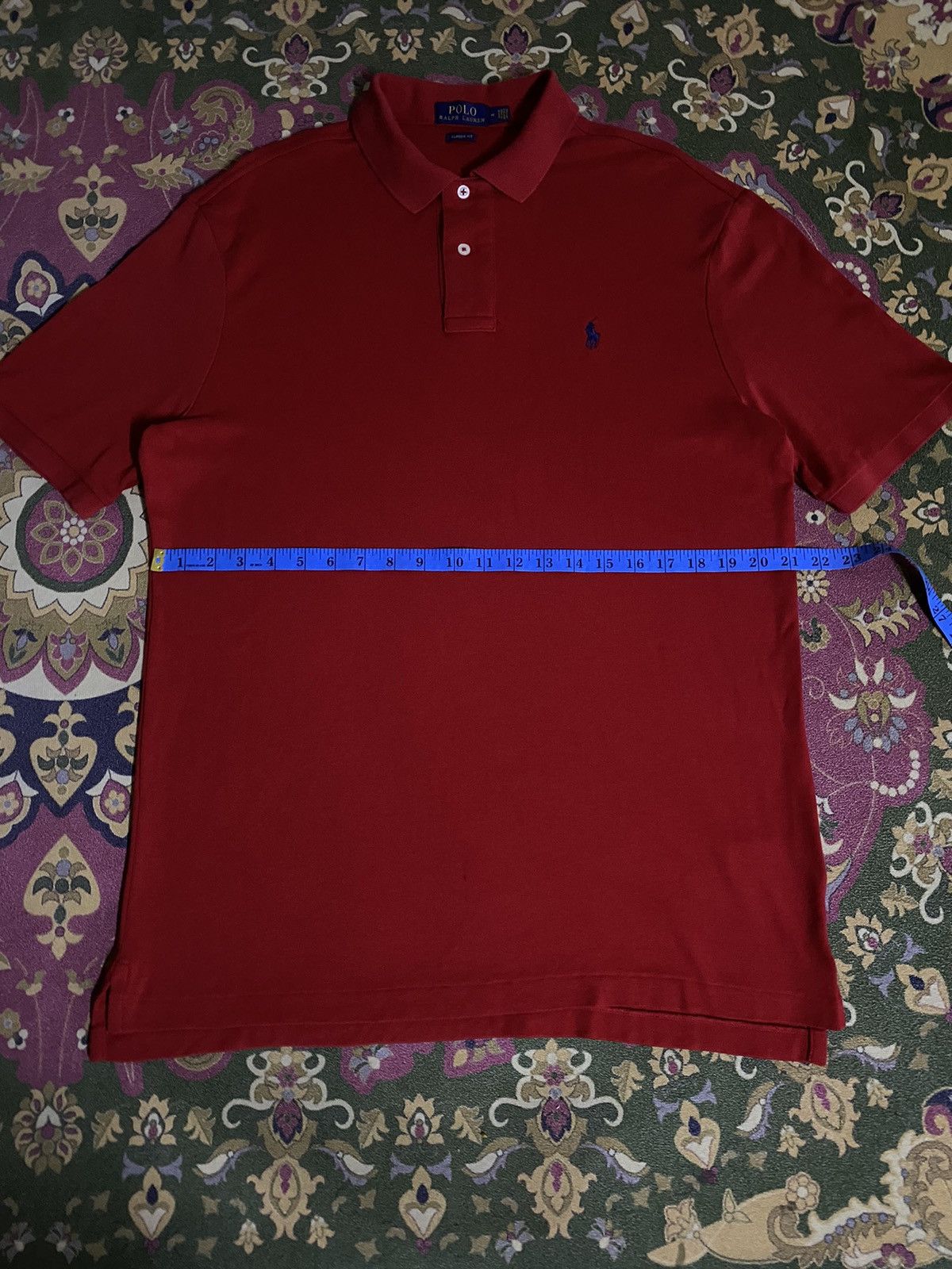 Polo Ralph Lauren Vintage Polo Ralph Lauren Small Logo Polo Tee Size US L / EU 52-54 / 3 - 13 Thumbnail