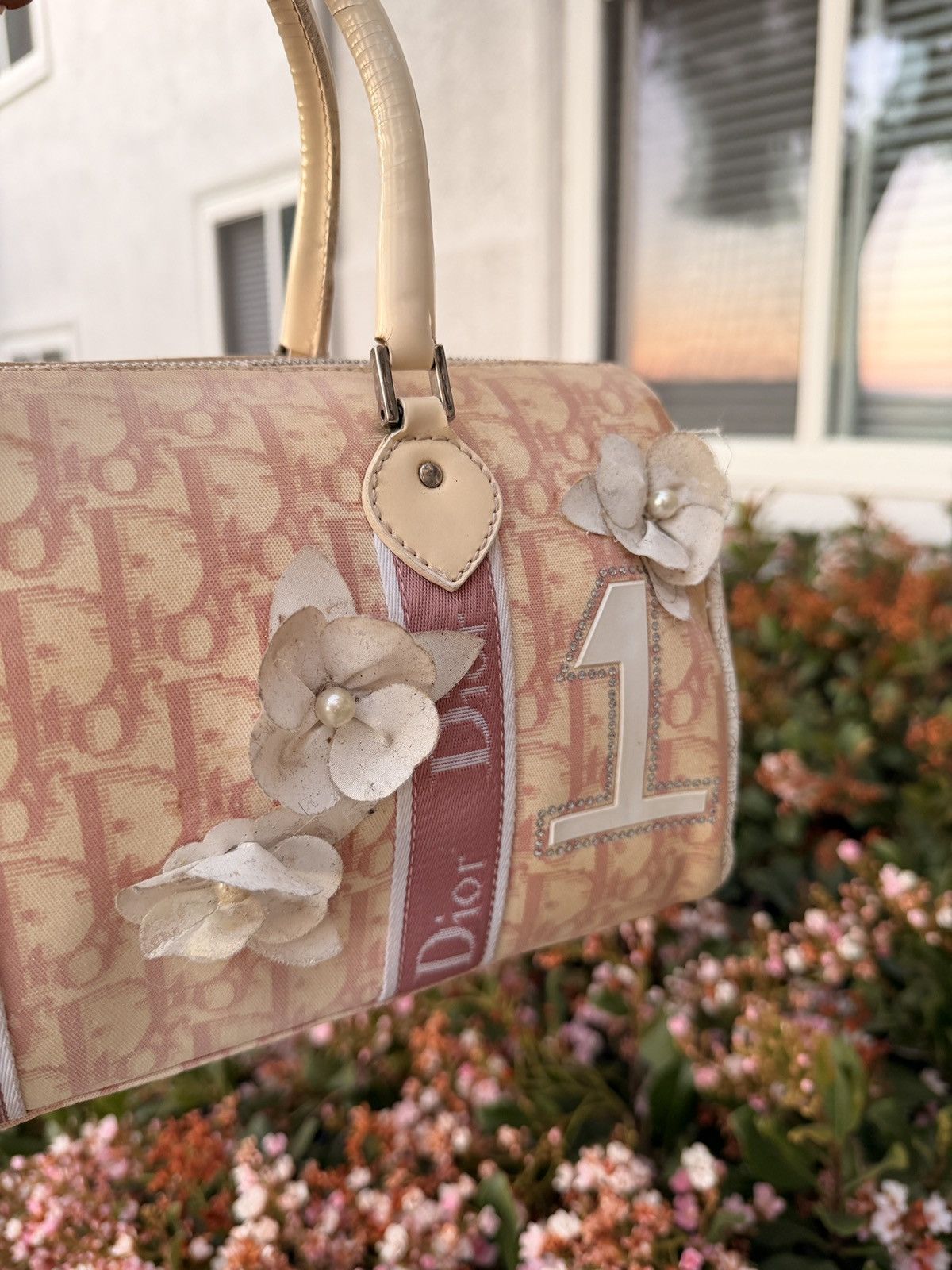 Dior PINK dior boston purse Size ONE SIZE - 8 Thumbnail