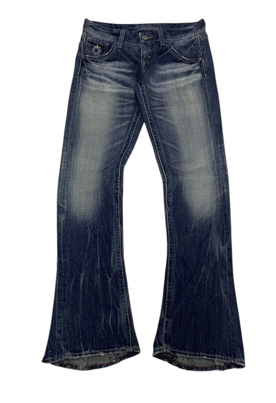 Hysteric Glamour Vanquish x Varosh Flare Jeans Size US 31 - 1 Thumbnail
