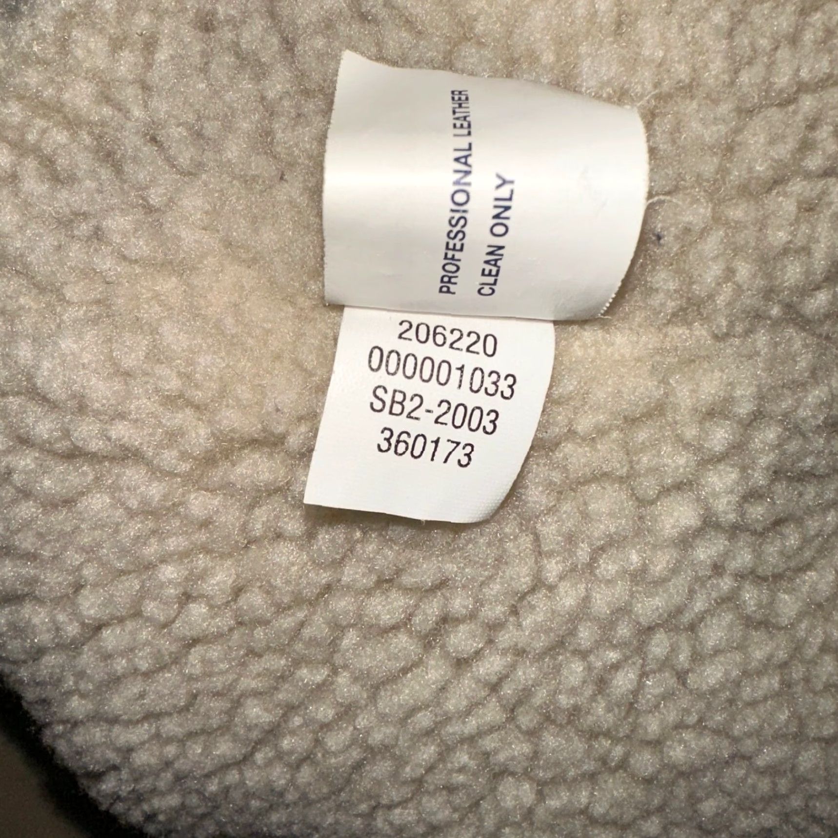 Gap VINTAGE Gap Leather Suede Jacket Mens Large Beige Sherpa Lined Collar Y2K Jacket Mens Large Beige Sherpa Lined Collar Y2K Size US L / EU 52-54 / 3 - 5 Thumbnail