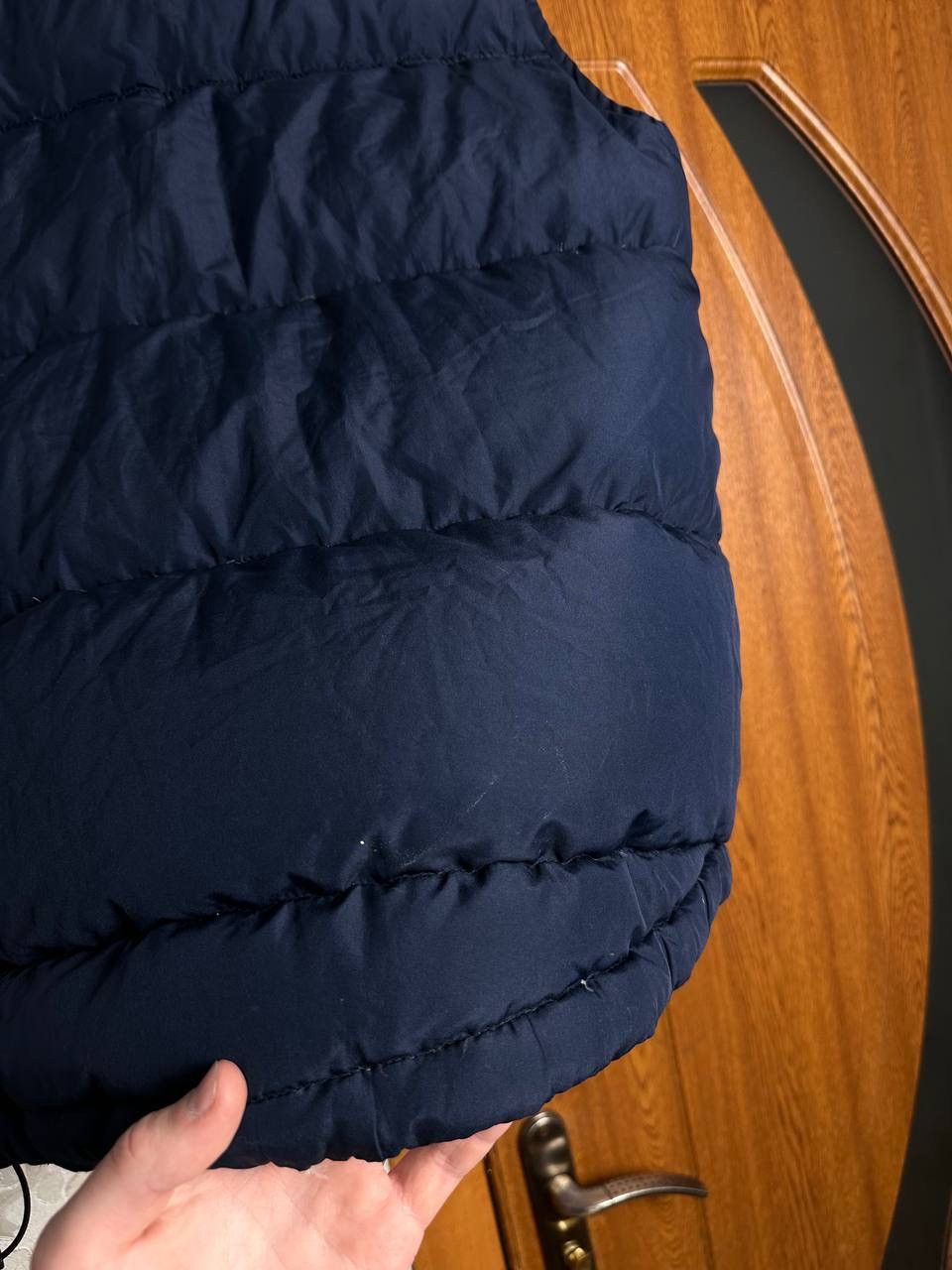 Nike Vintage Nike 2000s Navy Down Puffer Vest with Packable Hood Size US S / EU 44-46 / 1 - 25 Thumbnail