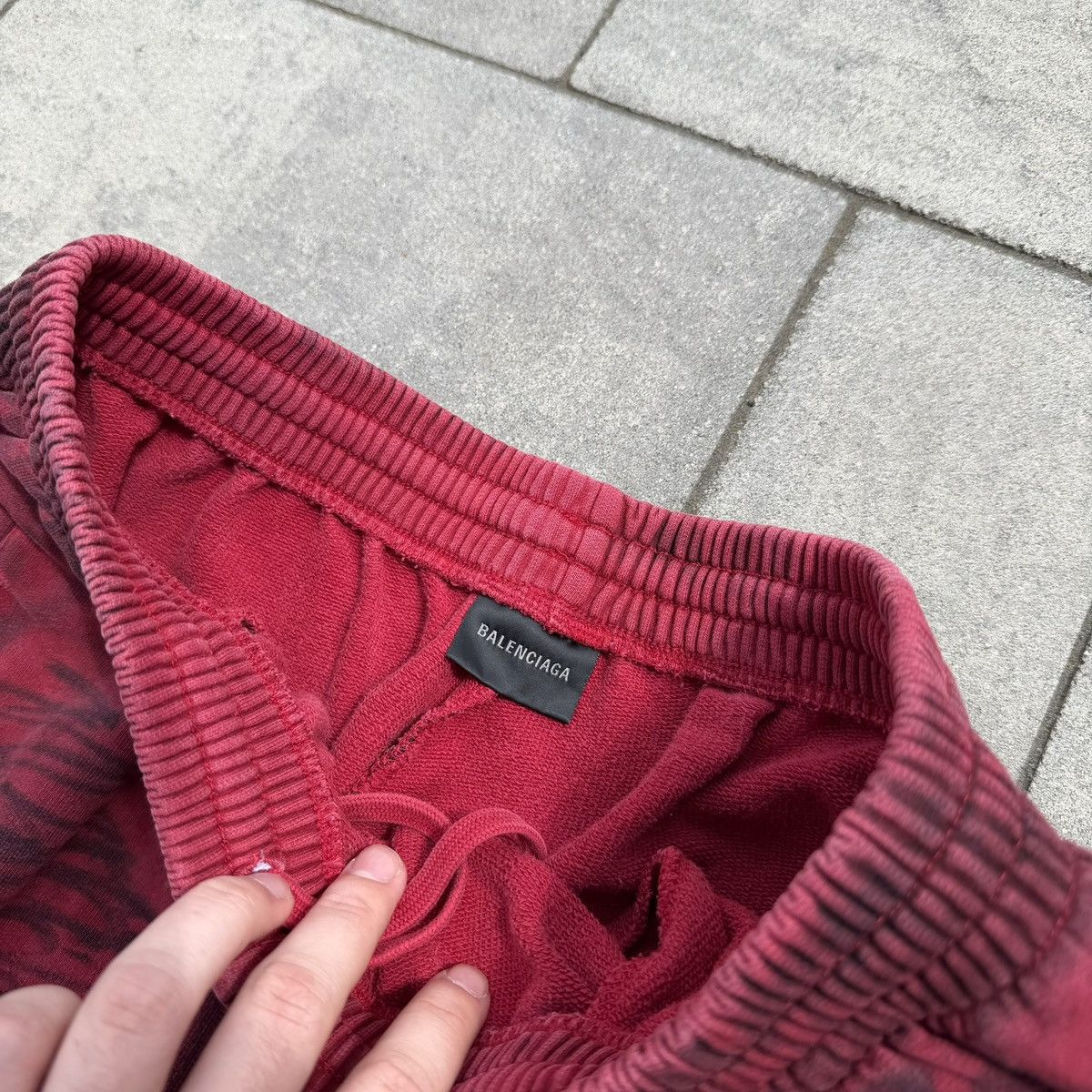 Balenciaga SS23 Balenciaga Red Skater Sweatpants Size US 32 / EU 48 - 4 Thumbnail