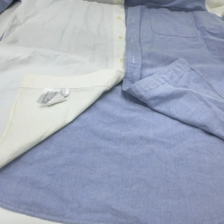 Thom Browne Thom Browne Cotton Oxford Long Sleeve Shirt -2507 Size US M / EU 48-50 / 2 - 2 Thumbnail