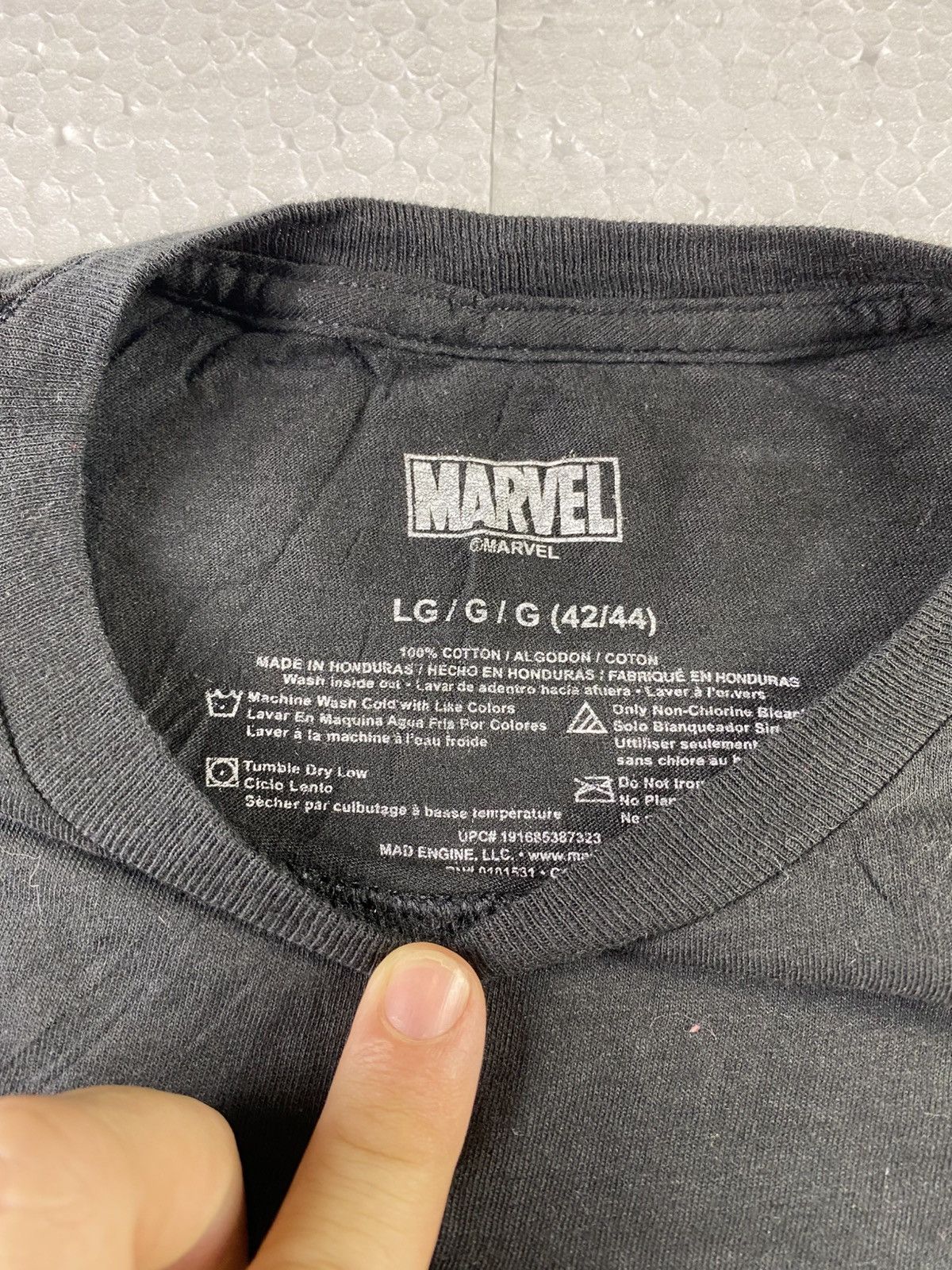 Designer × Marvel Comics × Vintage Marvel Men Venom Graphic ( B6) Size US L / EU 52-54 / 3 - 2 Thumbnail
