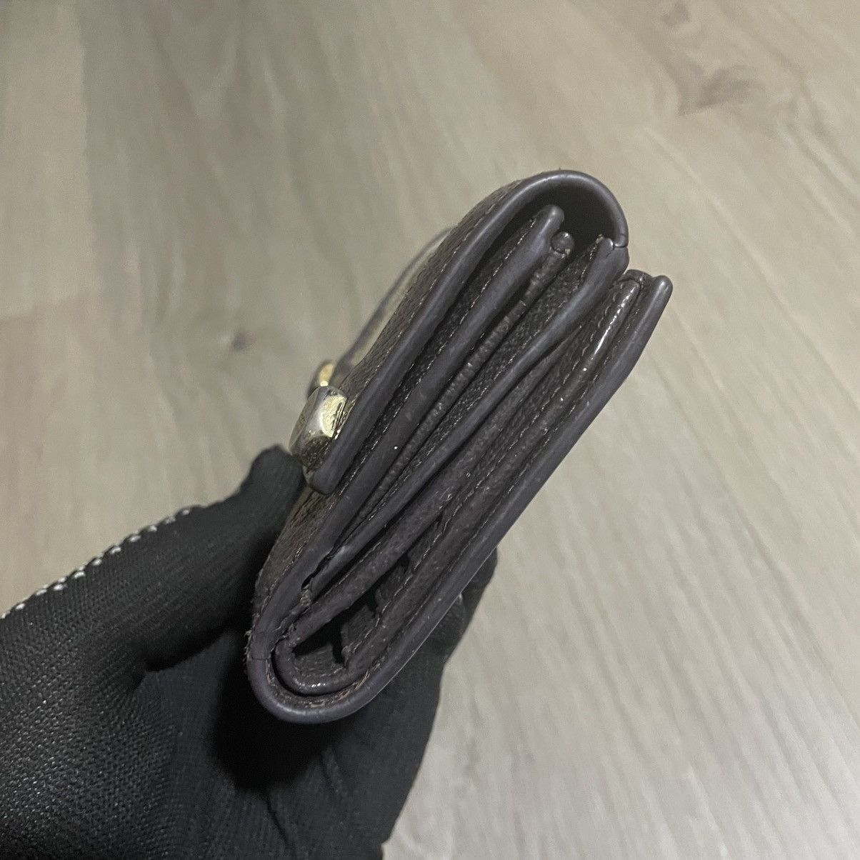 Gucci GUCCI MONOGRAM CHARMY WALLET Size ONE SIZE - 4 Thumbnail