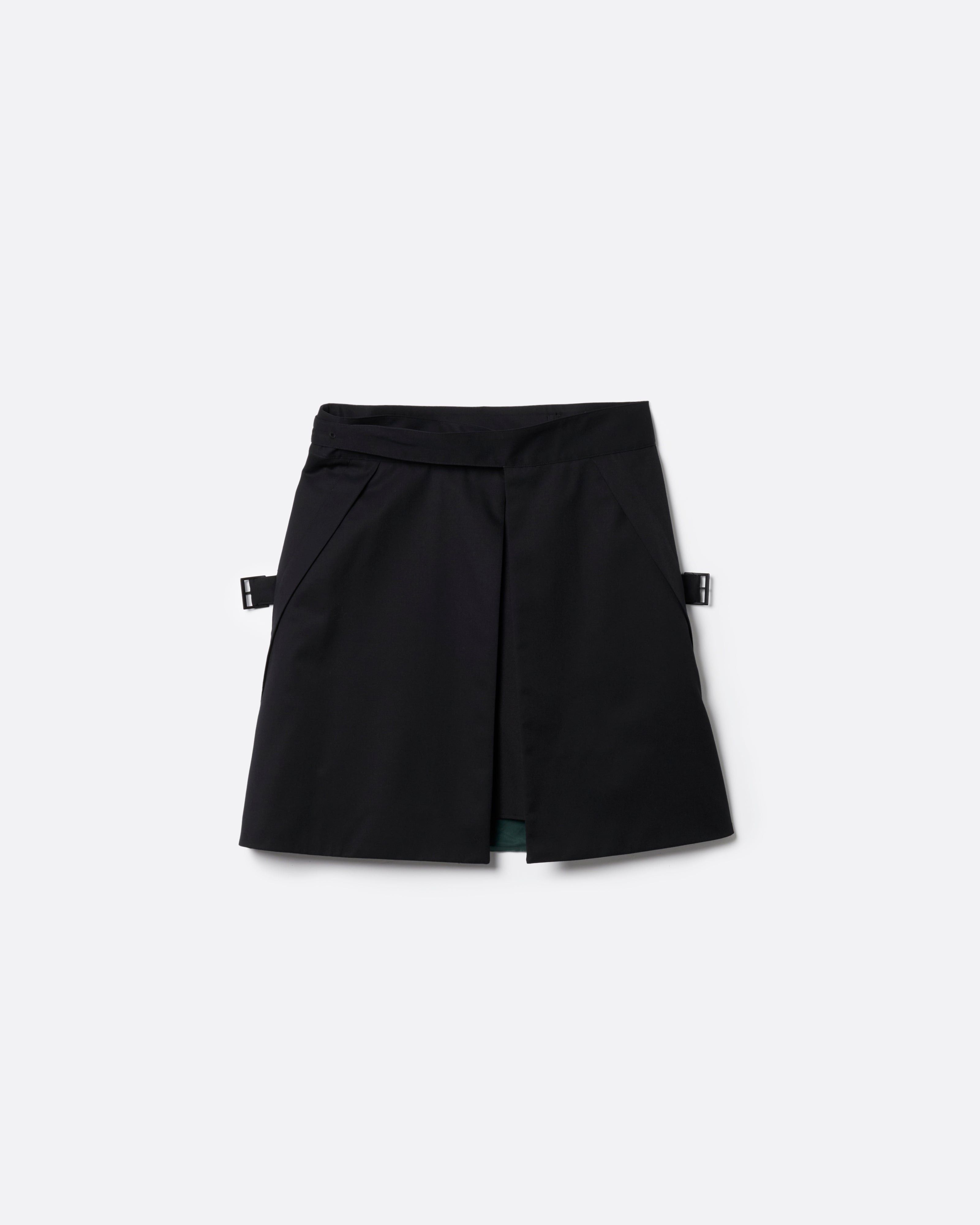Other Sublations - SUPER140 WOOL WRAP GURKHA SKIRT Size US 29 - 2 Thumbnail