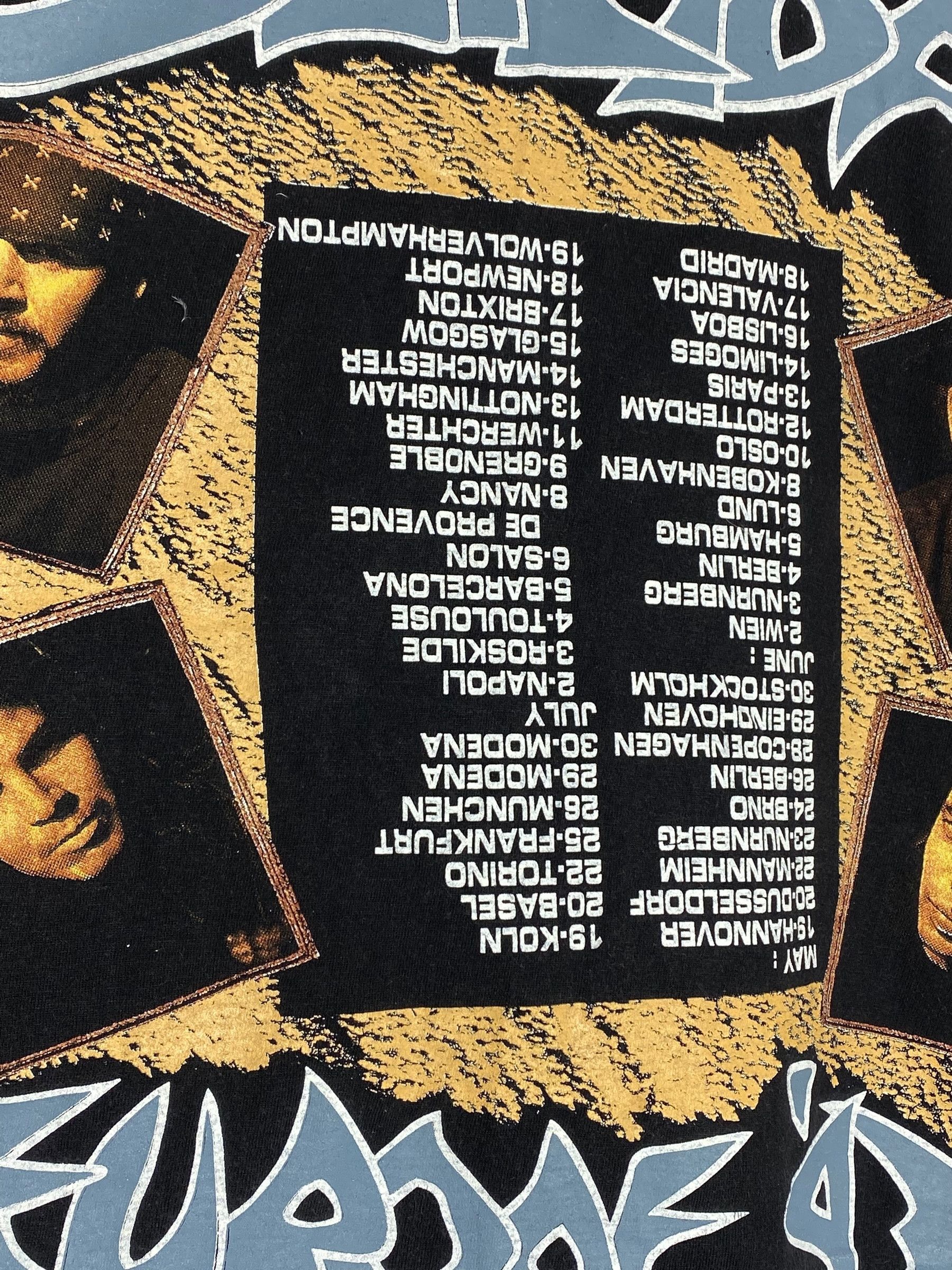 Band Tees Vintage Suicidal Tendencies 1992 Europe Tour Art Of Rebelion Size US XL / EU 56 / 4 - 15 Thumbnail