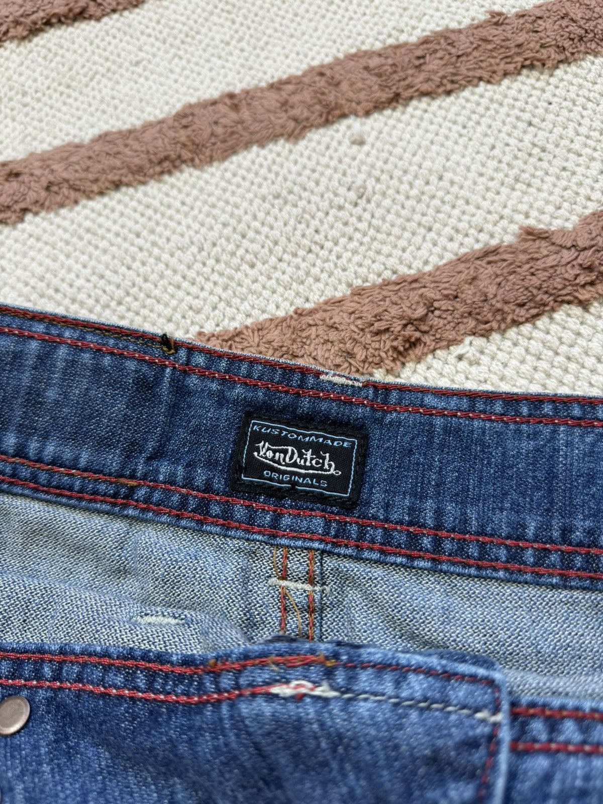 Von Dutch VINTAGE RARE VON DUTCH MINI SKIRT Size 30" / US 8 / IT 44 - 7 Thumbnail