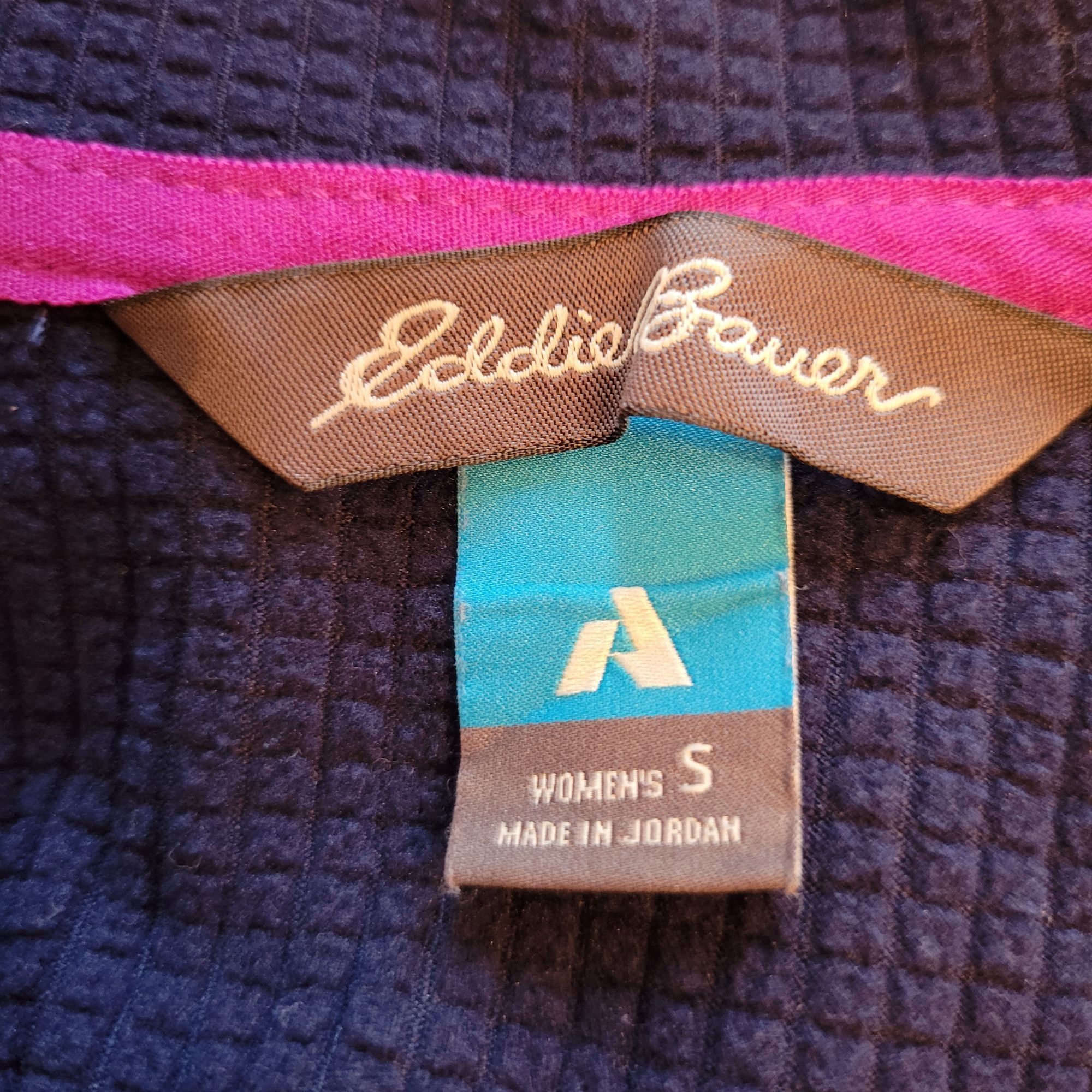 Eddie Bauer Eddie Bauer First Ascent Full Zip Hoodie S Pockets Navy Blue Size S / US 4 / IT 40 - 2 Thumbnail