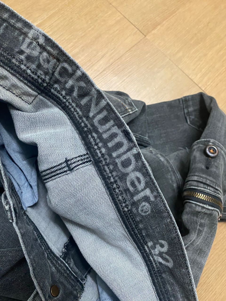 If Six Was Nine 💥BEST OFFER💥VINTAGE BACK NUMBER CARGO DISTRESSED DENIM Size US 30 / EU 46 - 13 Thumbnail