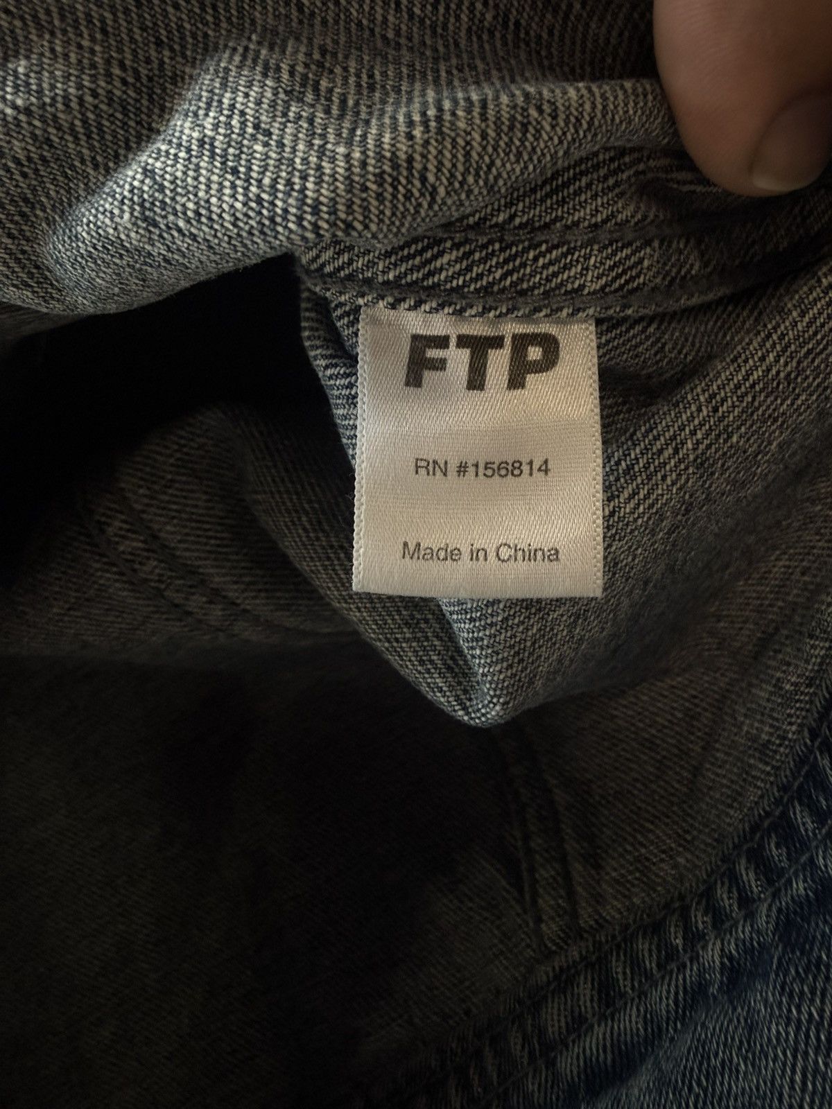 Fuck The Population FTP Denim Jacket Size US S / EU 44-46 / 1 - 5 Thumbnail