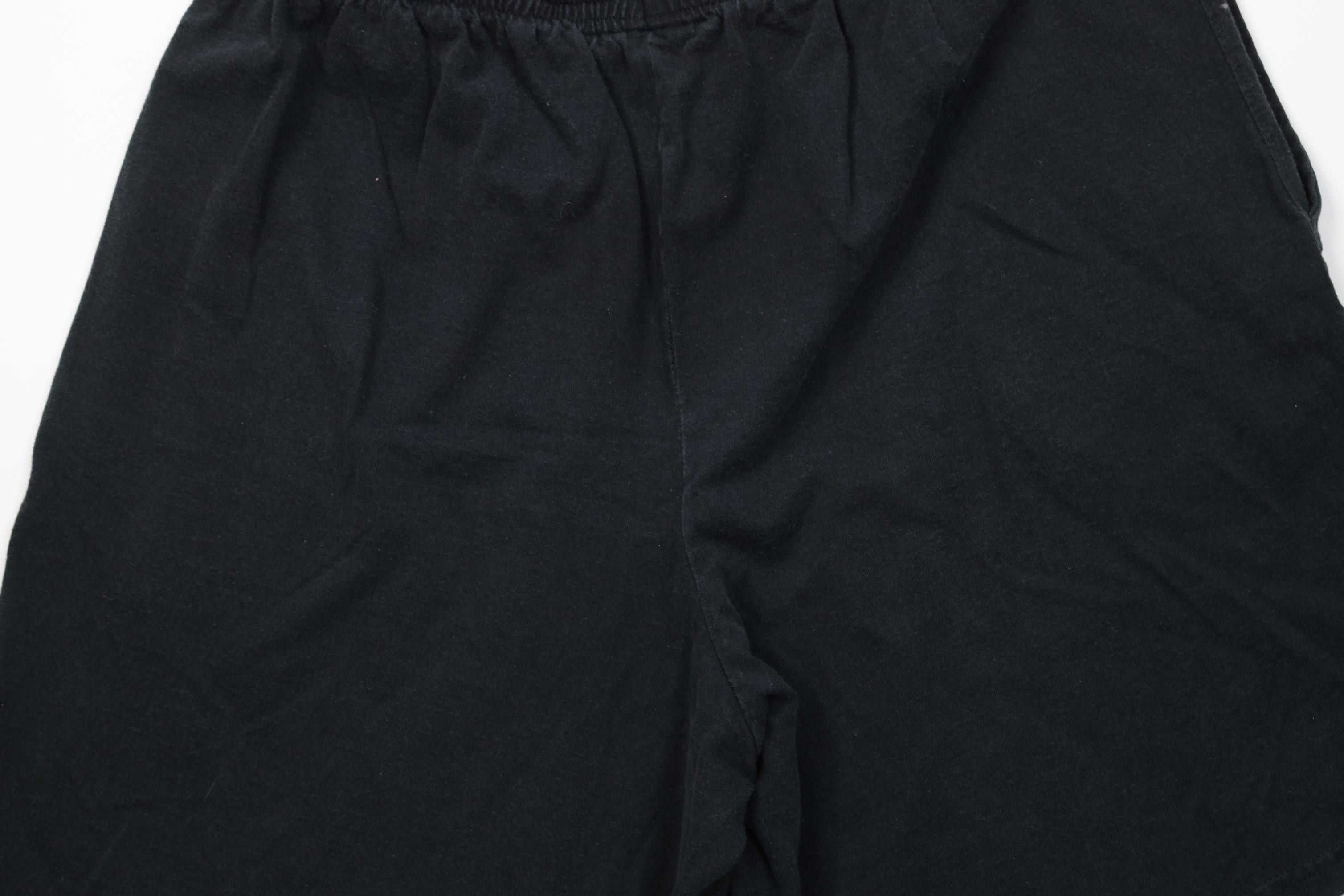 Champion Vintage Y2K Champion Heavyweight Above Knee Shorts Black Size US 36 / EU 52 - 11 Thumbnail