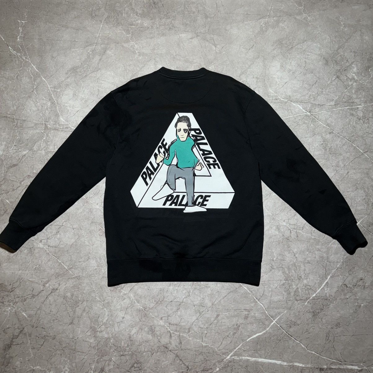 Palace Distressed Palace Big Logo Sweatshirt Size US L / EU 52-54 / 3 - 1 Thumbnail