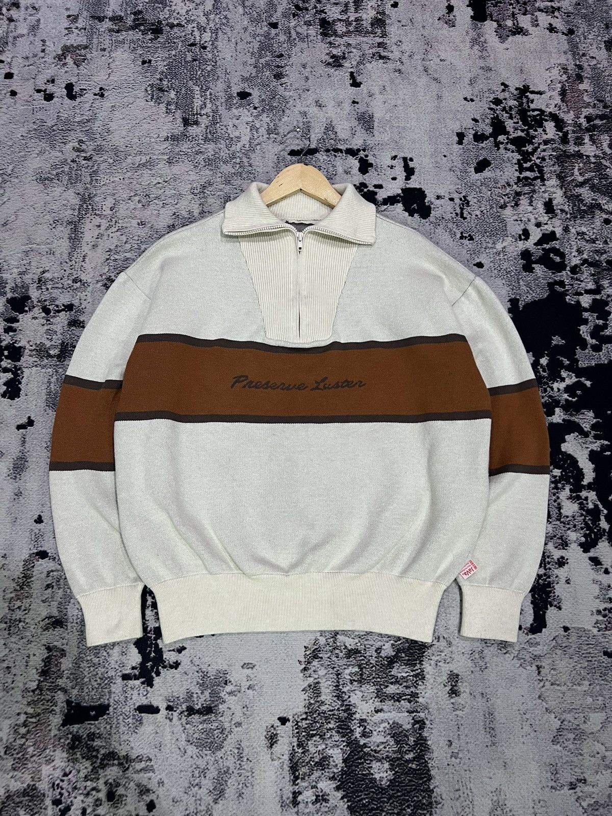 Japanese Brand × Vintage Japan Java Presence Luster Half Zip Size US XL / EU 56 / 4 - 1 Thumbnail