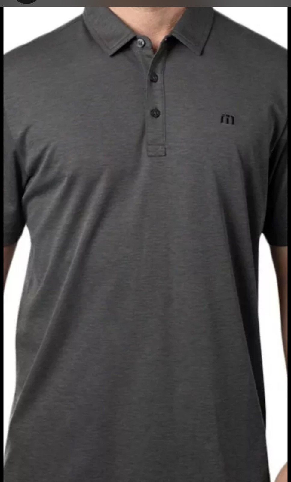 TravisMathew New Travis Mathew Langley Golf Polo Small Gray TM Size US S / EU 44-46 / 1 - 1 Thumbnail