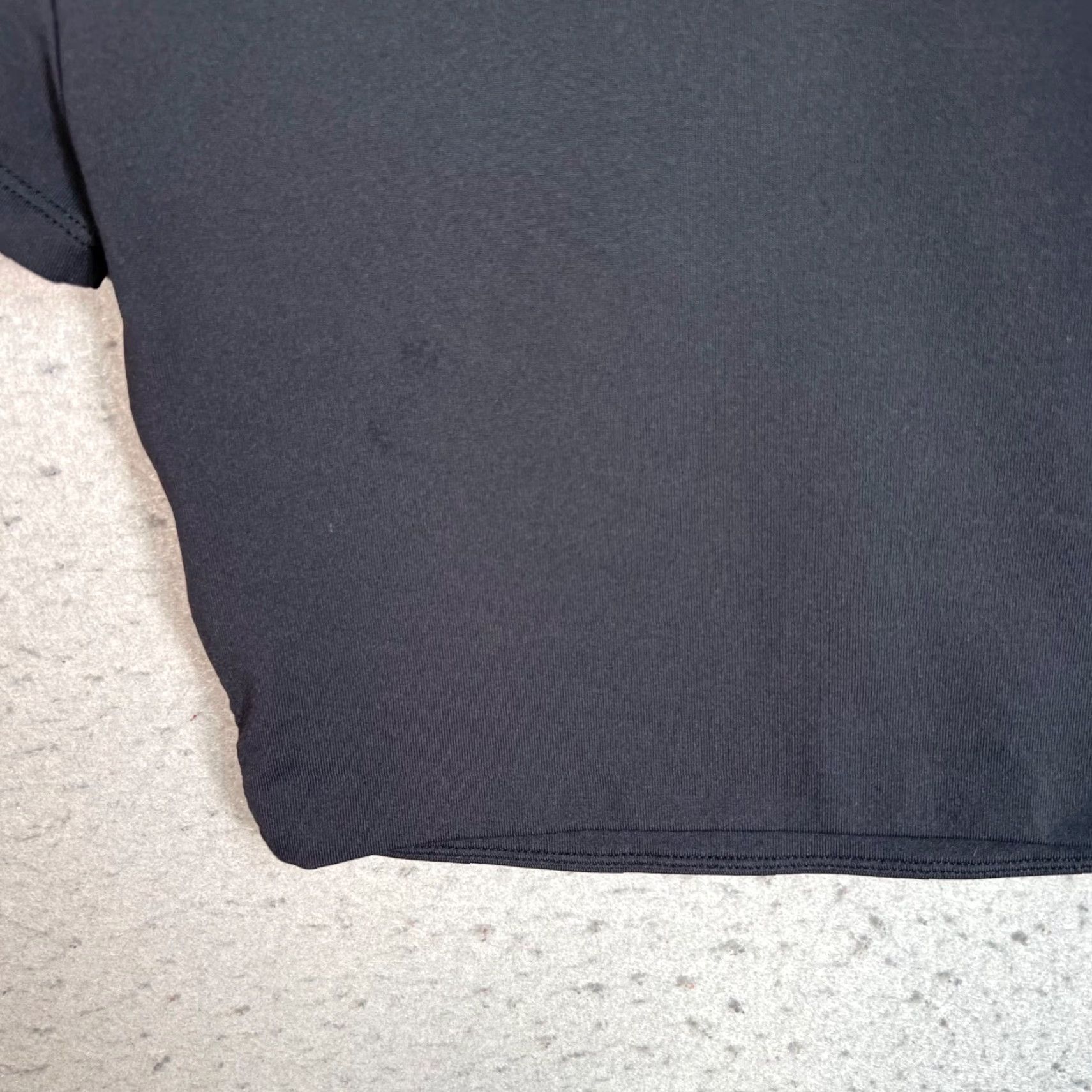 Vintage Contour Babaton Womens Size Small Black Cropped Short Sleeve Top Size S / US 4 / IT 40 - 7 Thumbnail