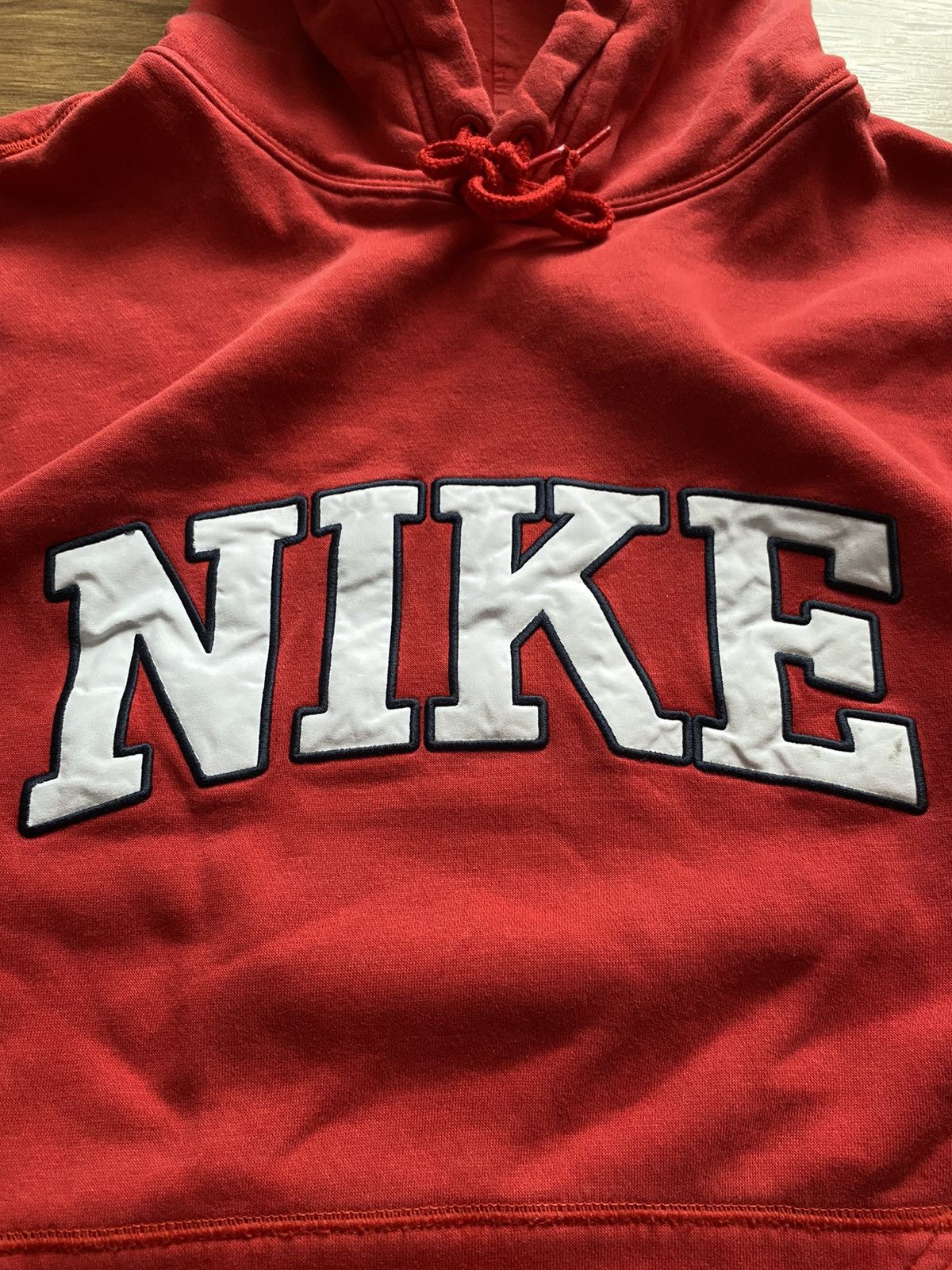 Nike × Vintage Nike Vintage Hoodie Big Logo Baggy,USA,Y2k Size US XL / EU 56 / 4 - 2 Thumbnail
