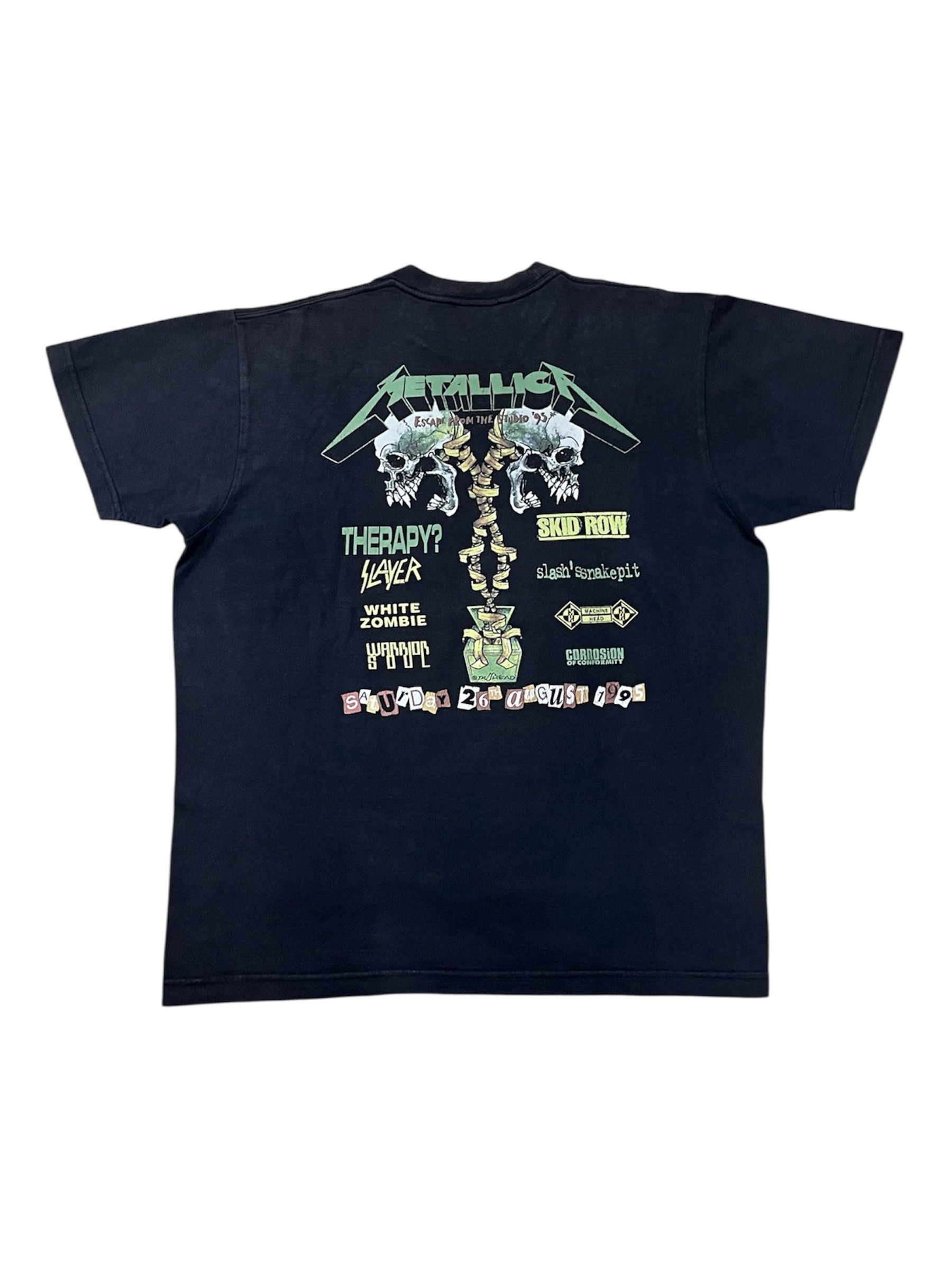Band Tees Vintage Metallica Donington 1995 Size US L / EU 52-54 / 3 - 2 Thumbnail