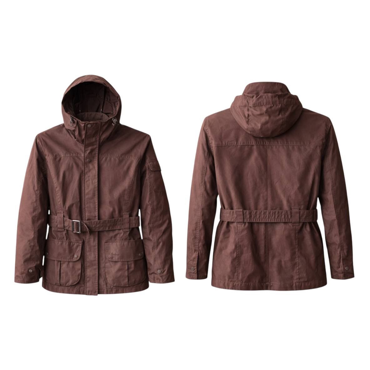 Barbour BARBOUR WETERPROOF BREATHABLE BROWN WOMEN FULL ZIP JACKET 12 Size M / US 6-8 / IT 42-44 - 2 Thumbnail