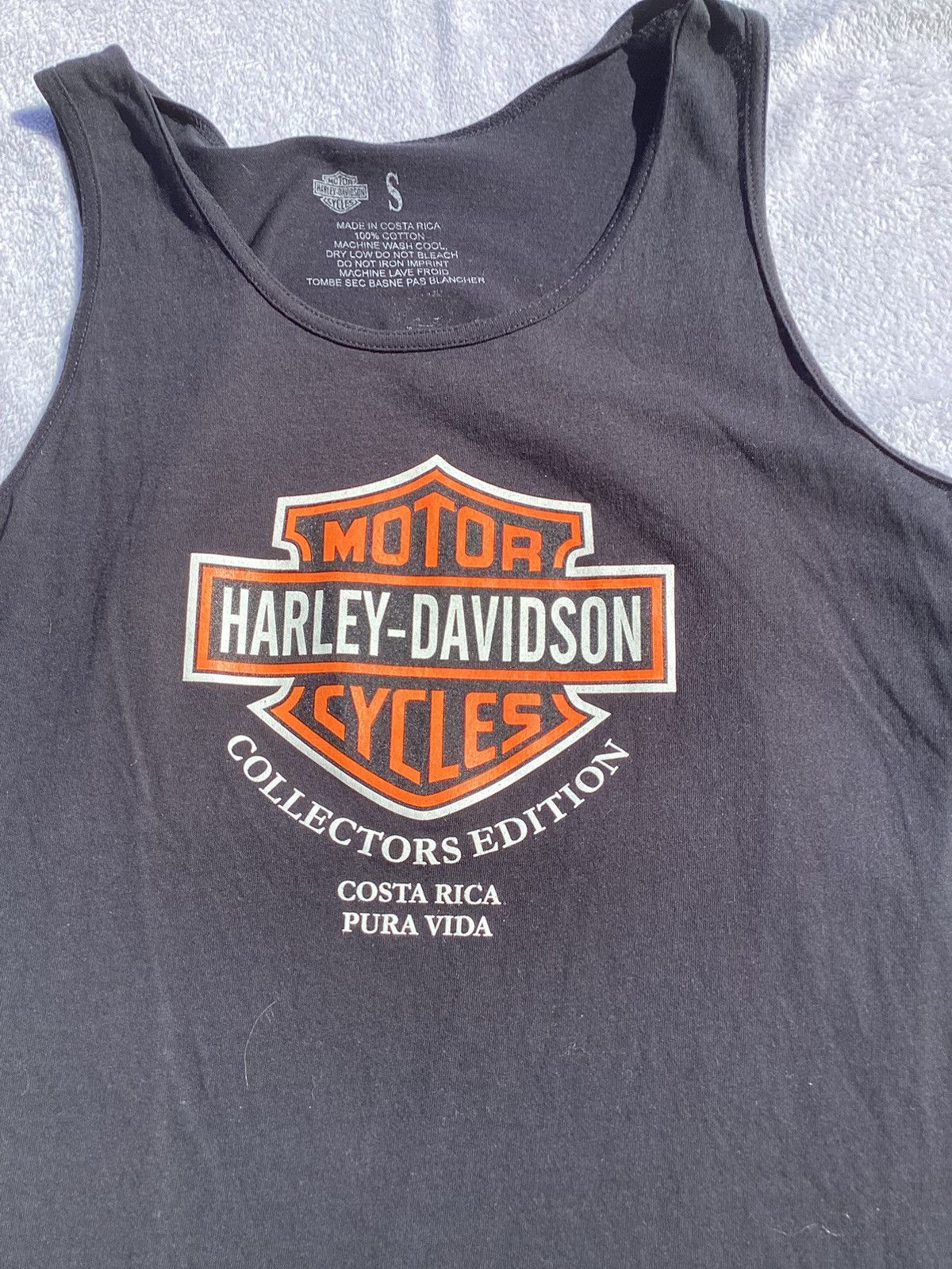 Harley Davidson Harley Davidson, motorcycle Costa Rica pura, Vida tank top Size US S / EU 44-46 / 1 - 4 Thumbnail