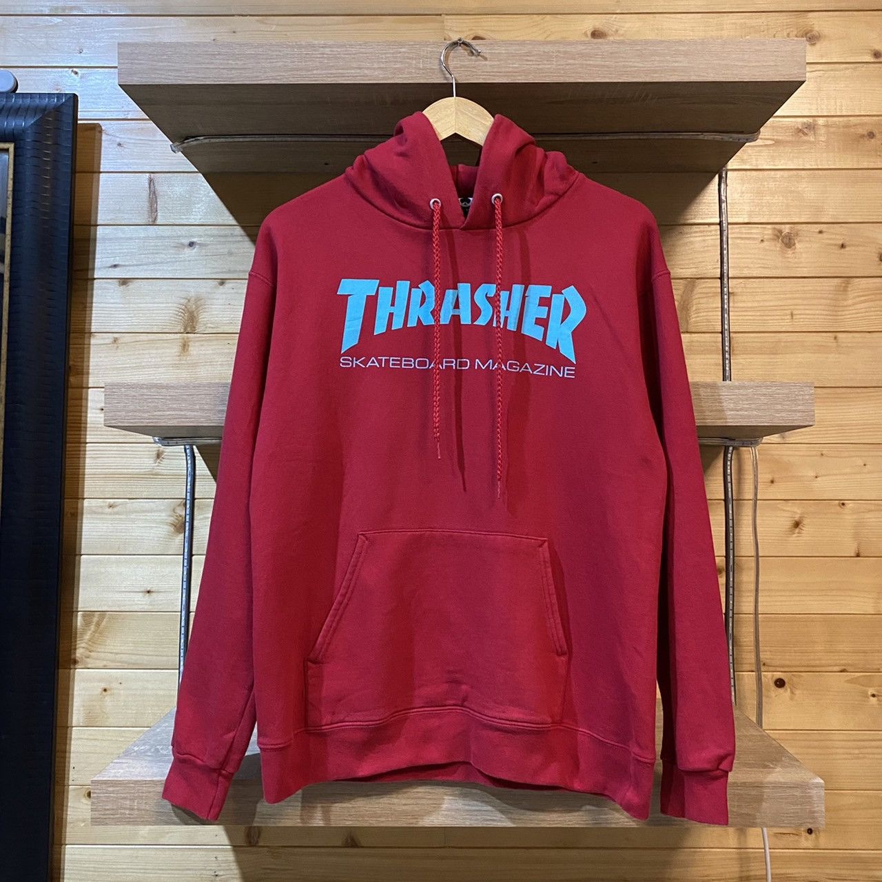 Thrasher thrasher hoodie red Size US S / EU 44-46 / 1 - 7 Thumbnail