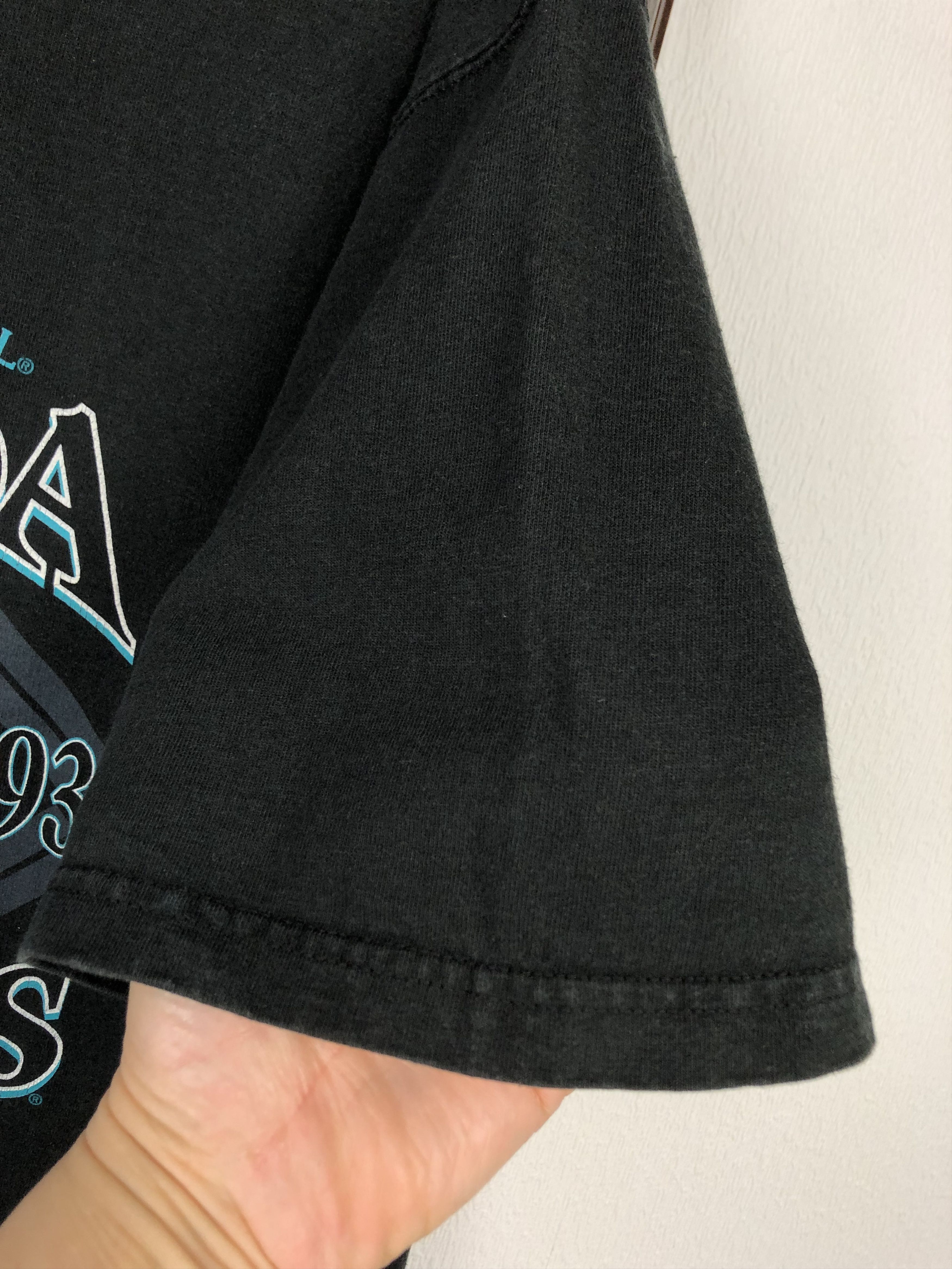 Vintage Vintage 90's Florida Marling MLB Shirt Over Print Tee Size US L / EU 52-54 / 3 - 4 Thumbnail